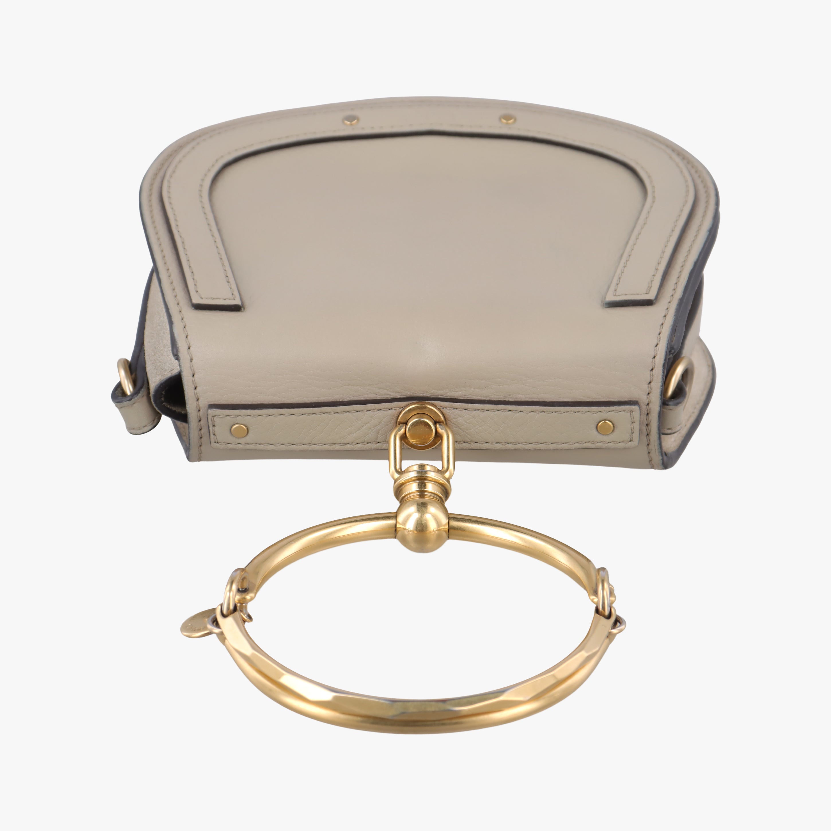 Pre-owned Chloe Bracelet Nile Brown Leather  shoulderbag | stylenewstar