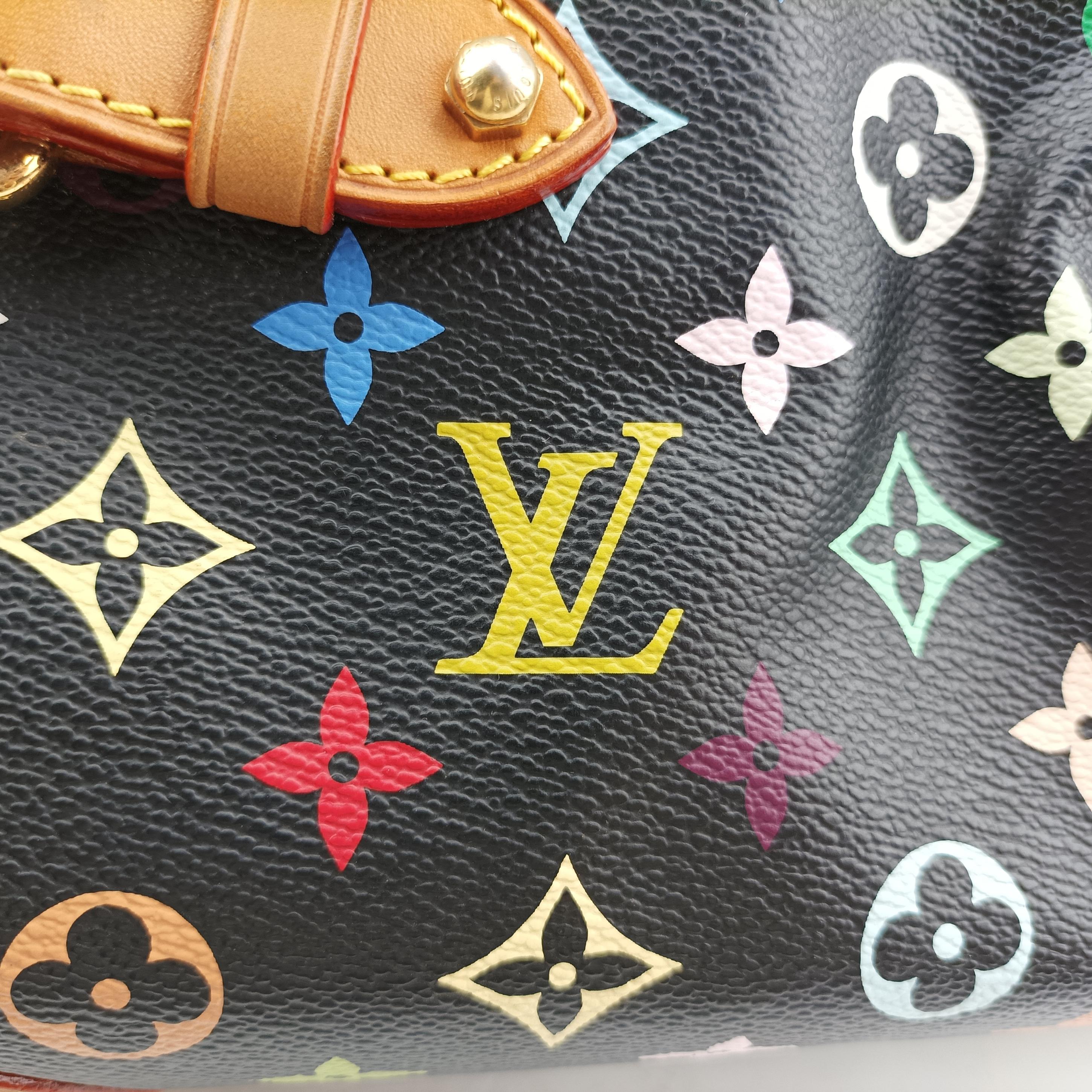 Pre-owned Louis Vuitton CLAUDIA Noir Monogram Multicolor M40194 shoulderbag | stylenewstar