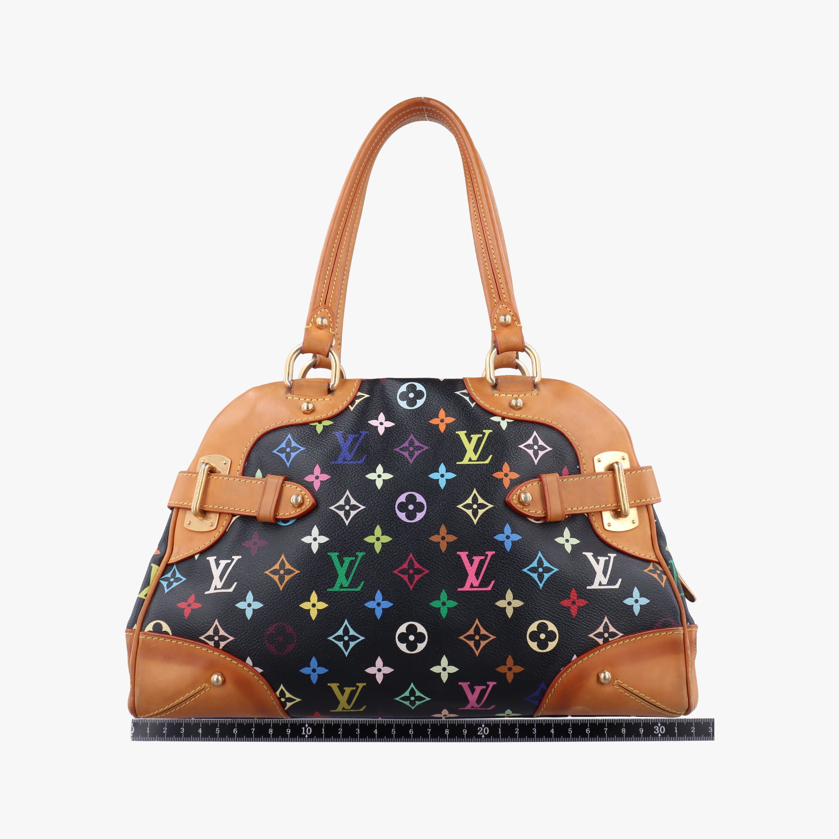 Pre-owned Louis Vuitton CLAUDIA Noir Monogram Multicolor M40194 shoulderbag | stylenewstar