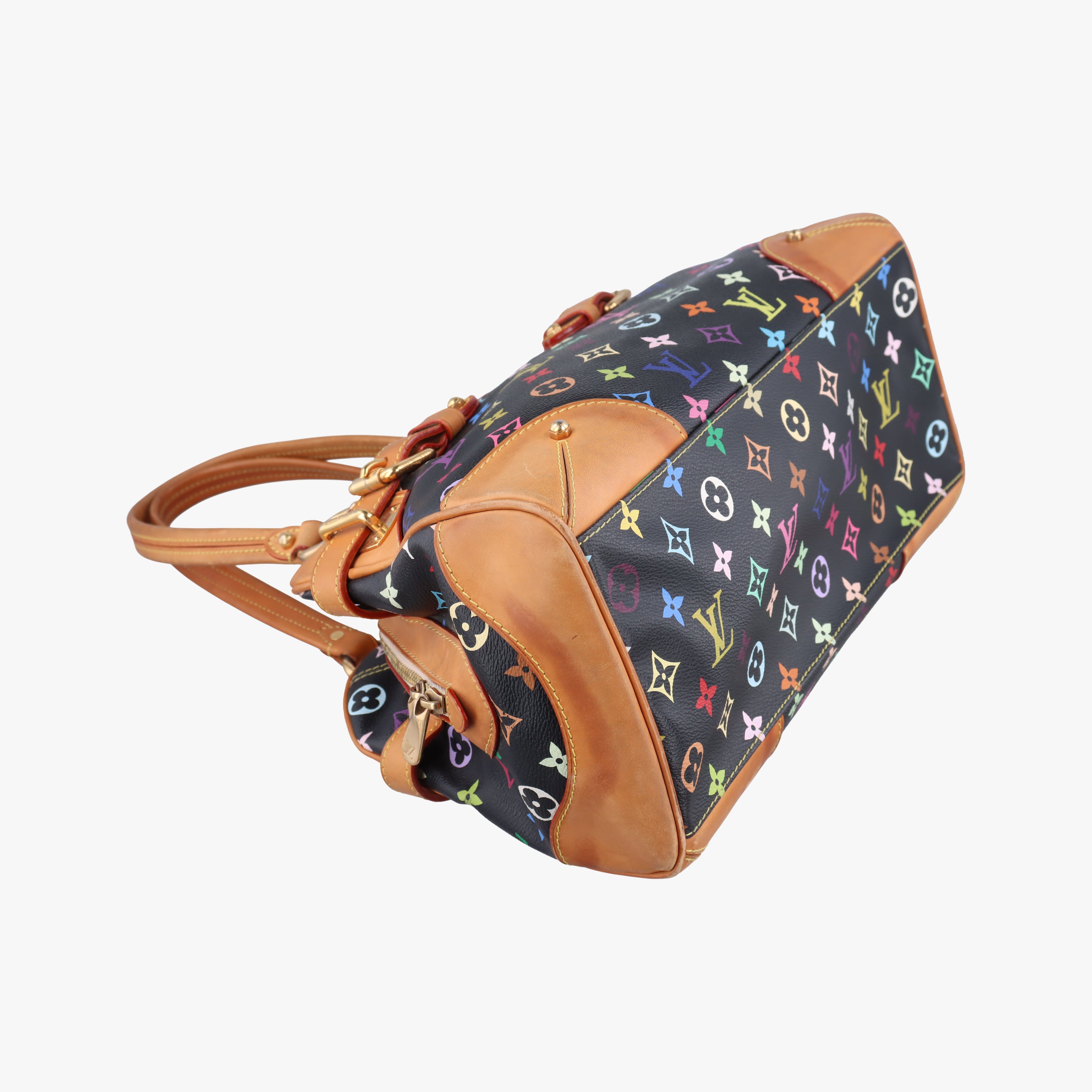 Pre-owned Louis Vuitton CLAUDIA Noir Monogram Multicolor M40194 shoulderbag | stylenewstar