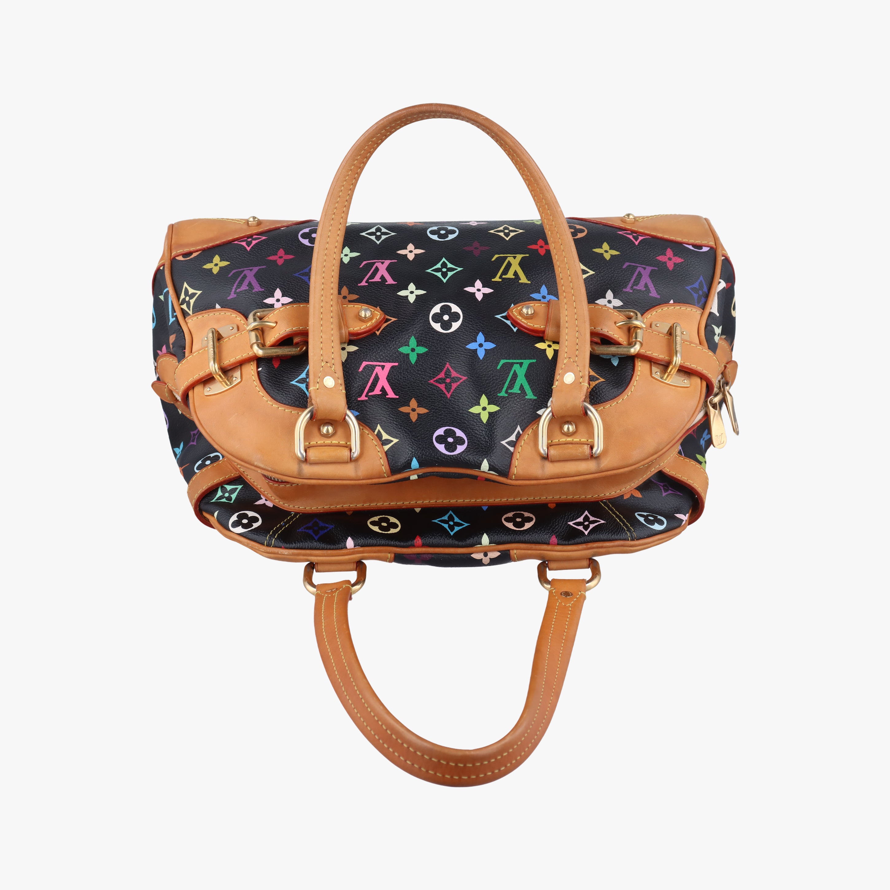 Pre-owned Louis Vuitton CLAUDIA Noir Monogram Multicolor M40194 shoulderbag | stylenewstar