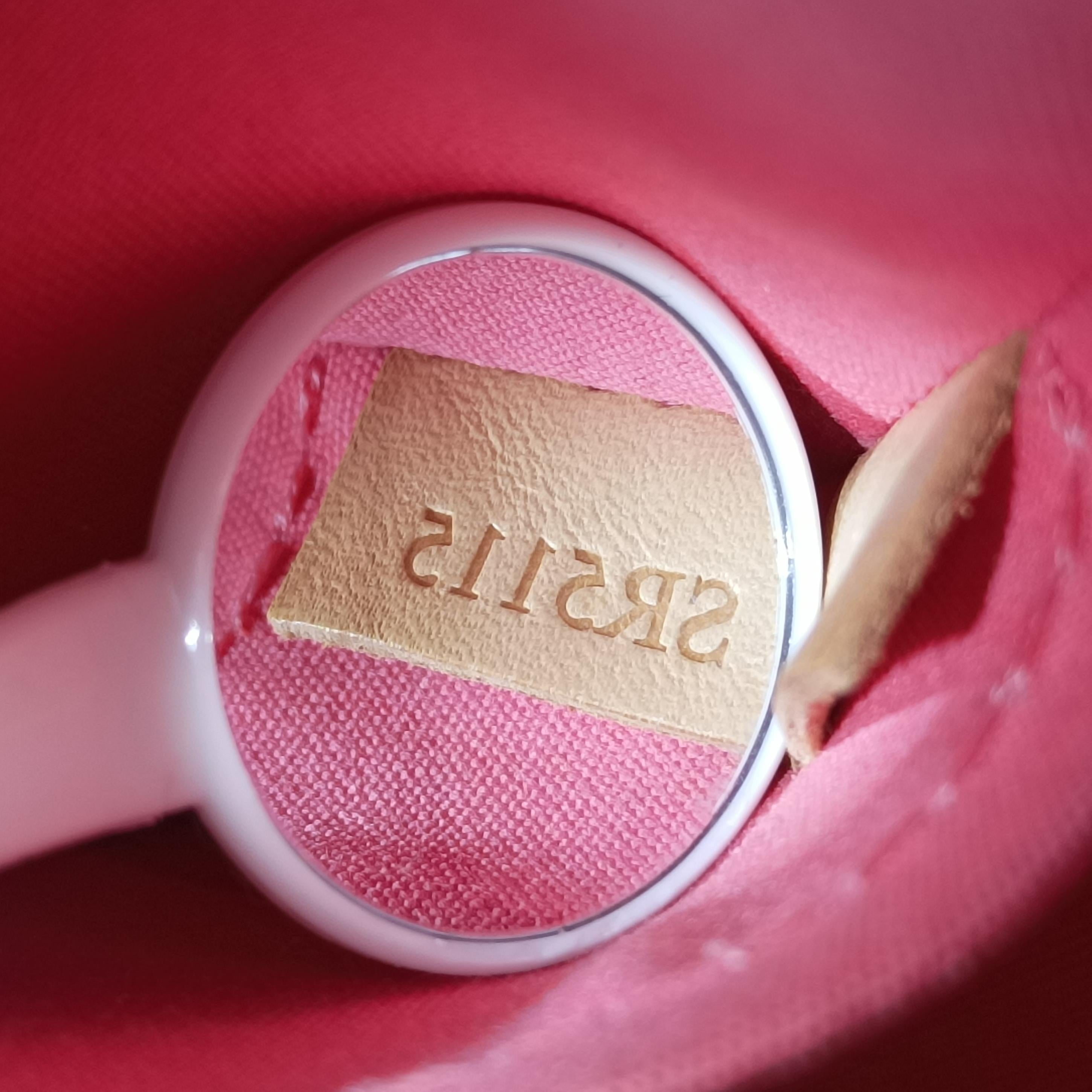 Pre-owned Louis Vuitton PASADENA poppy petal Vernis M90949 shoulderbag | stylenewstar