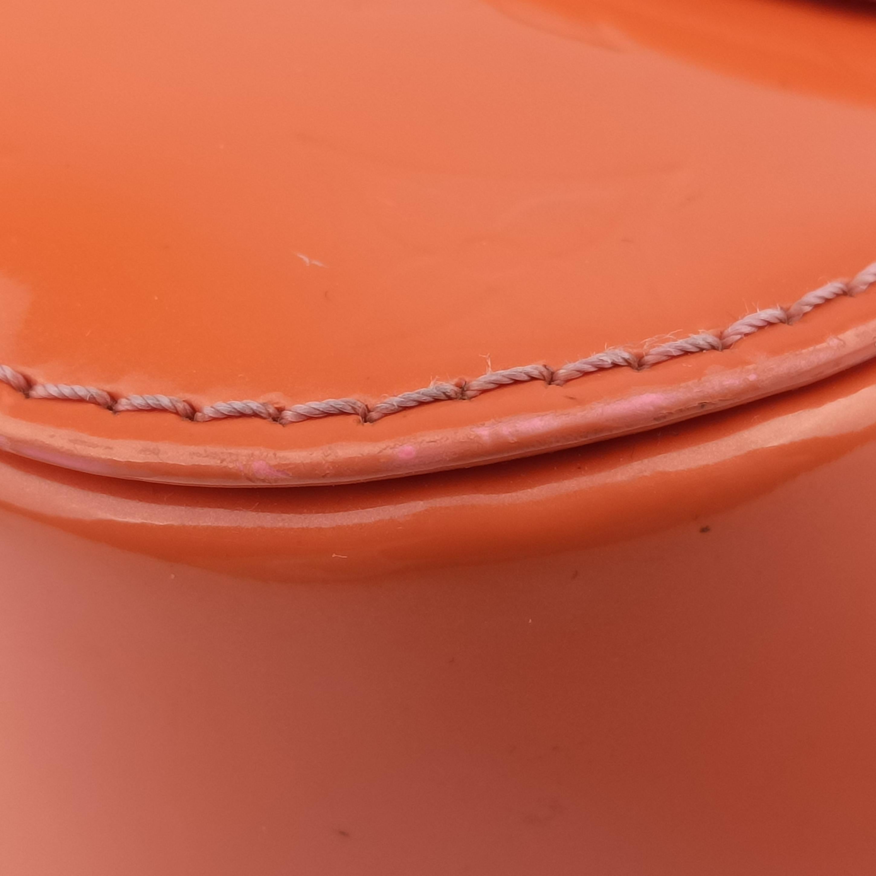 Pre-owned Louis Vuitton PASADENA poppy petal Vernis M90949 shoulderbag | stylenewstar