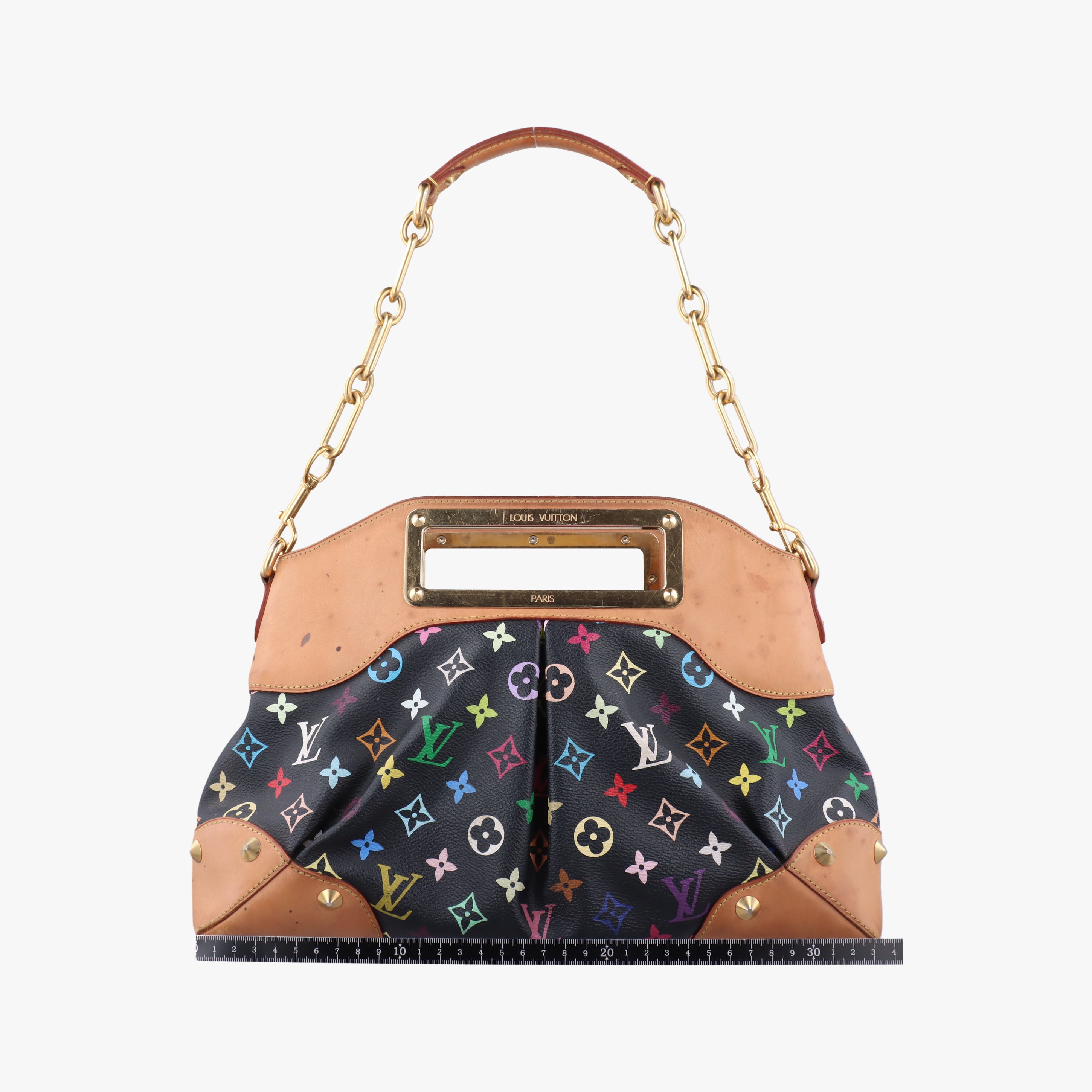 Pre-owned Louis Vuitton JUDY MM Noir Monogram Multicolor M40256 shoulderbag | stylenewstar