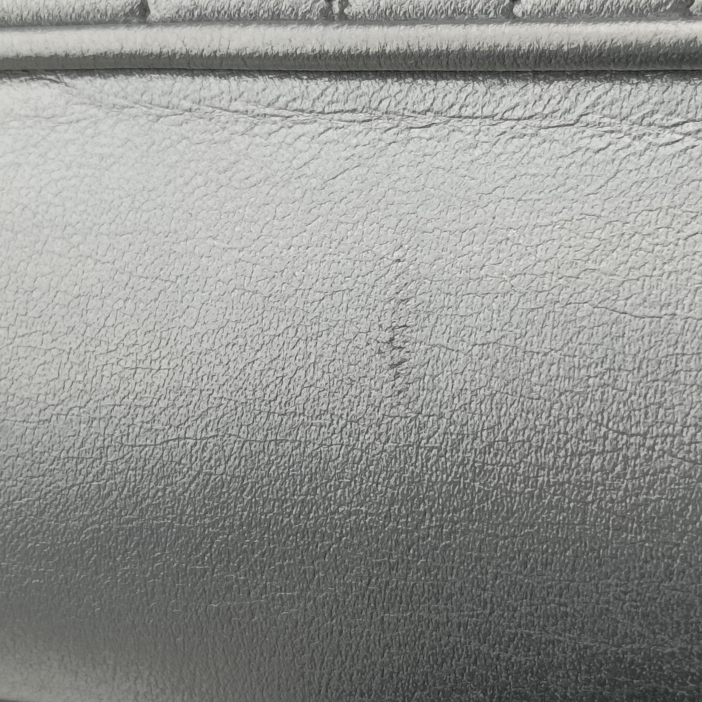 Pre-owned Prada Diagramme Silver Leather 1BD108 shoulderbag | stylenewstar