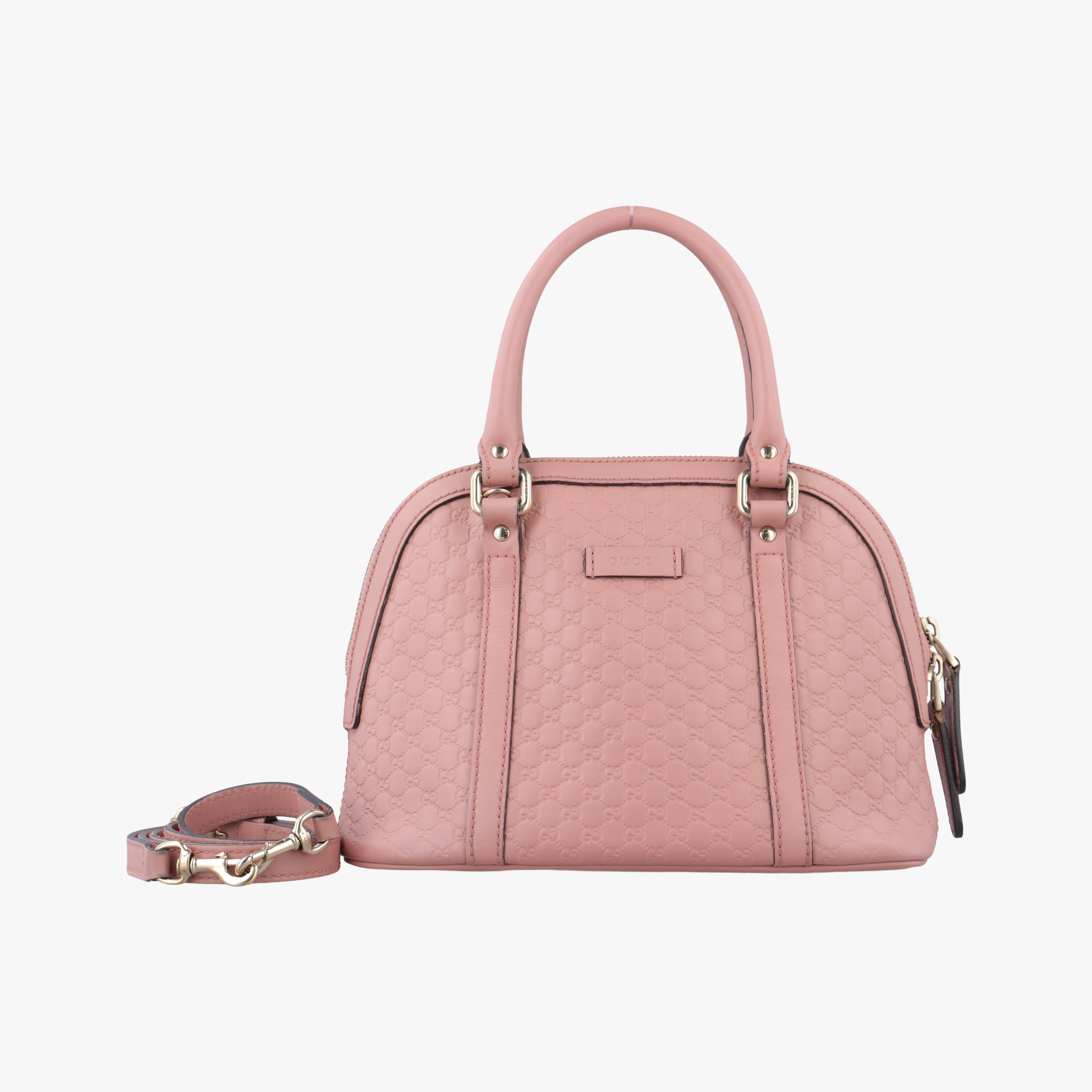 Vintage Gucci Microguccissima Pink Leather 449654 shoulderbag | stylenewstar