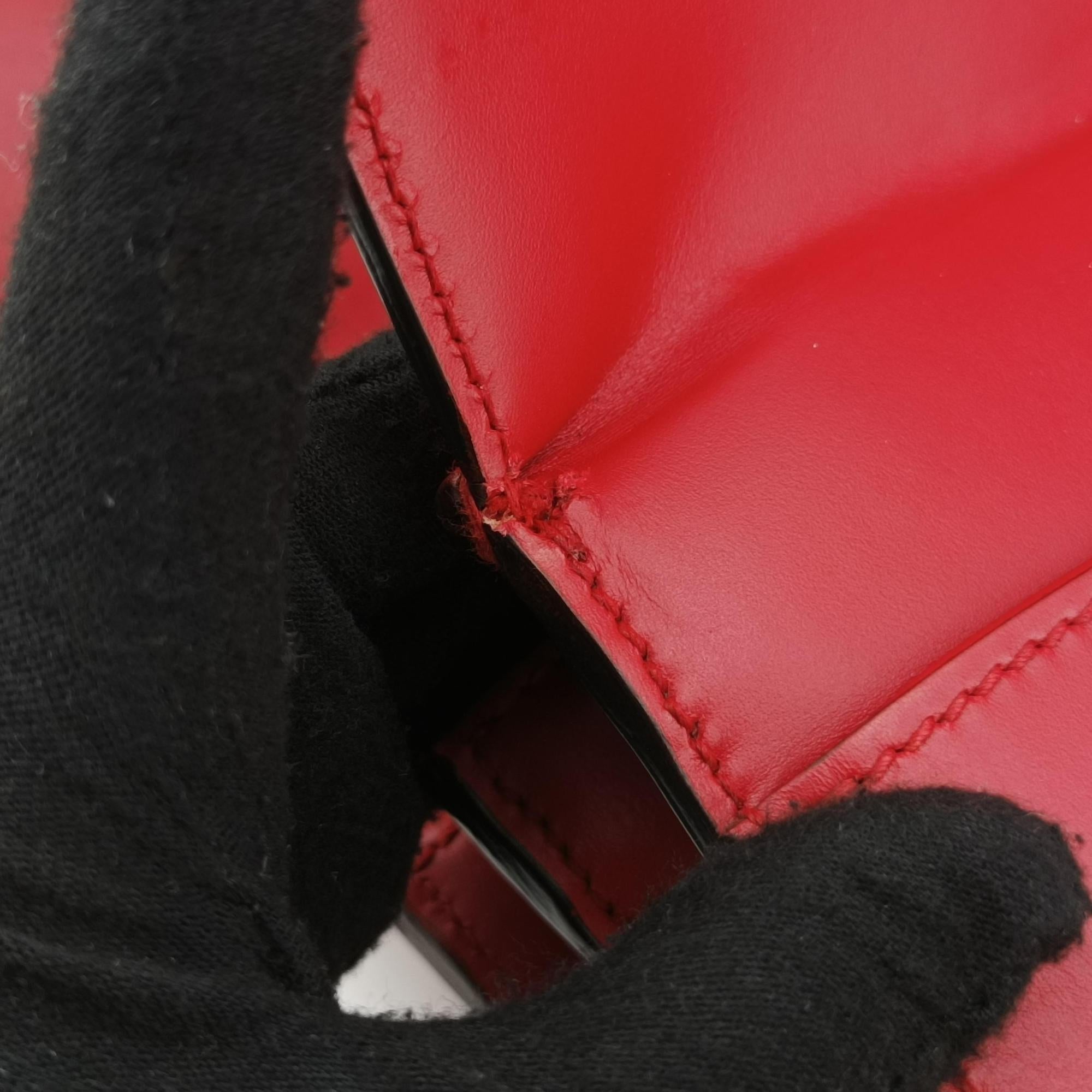 Pre-owned Gucci Dionysus Red Leather 403348 shoulderbag | stylenewstar