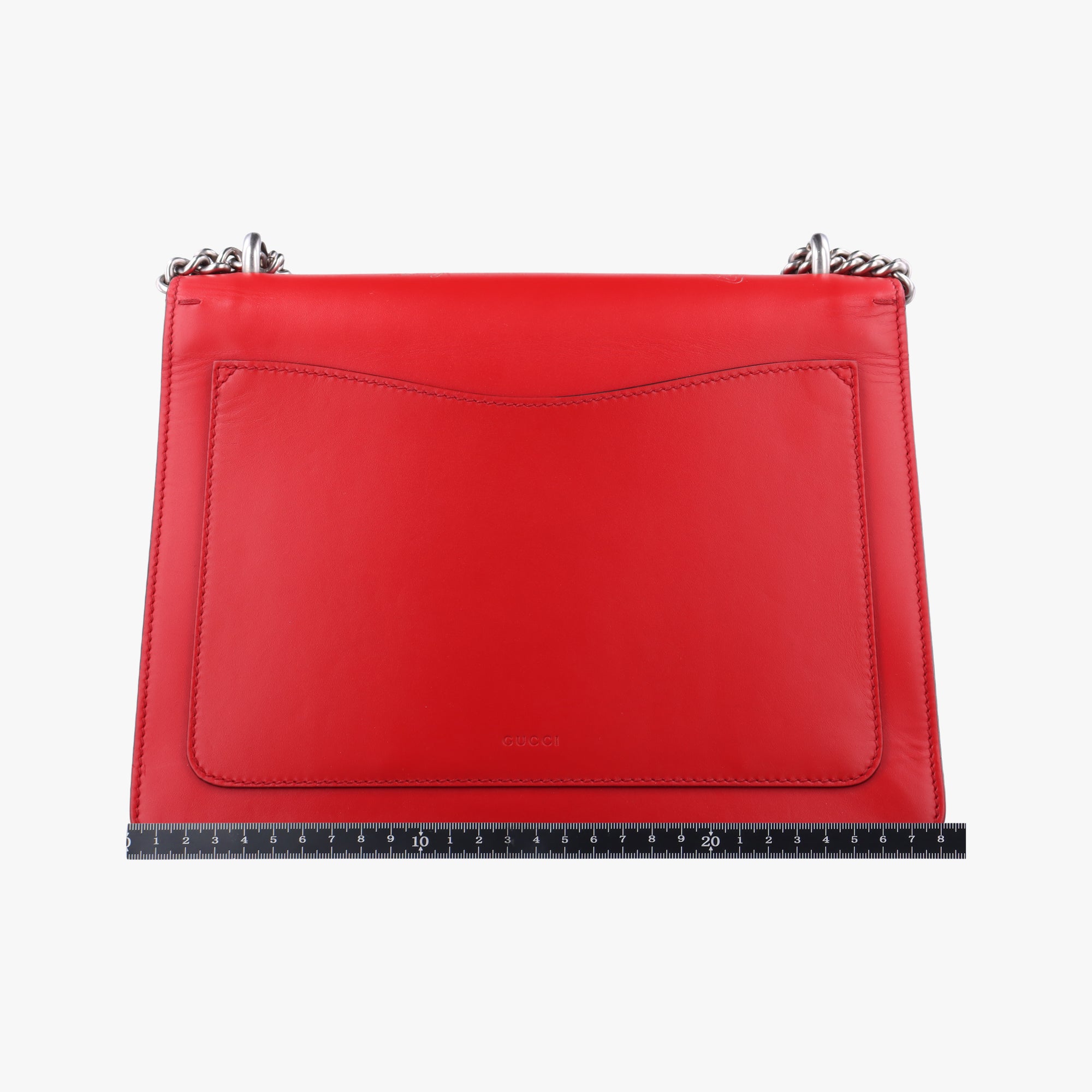 Pre-owned Gucci Dionysus Red Leather 403348 shoulderbag | stylenewstar