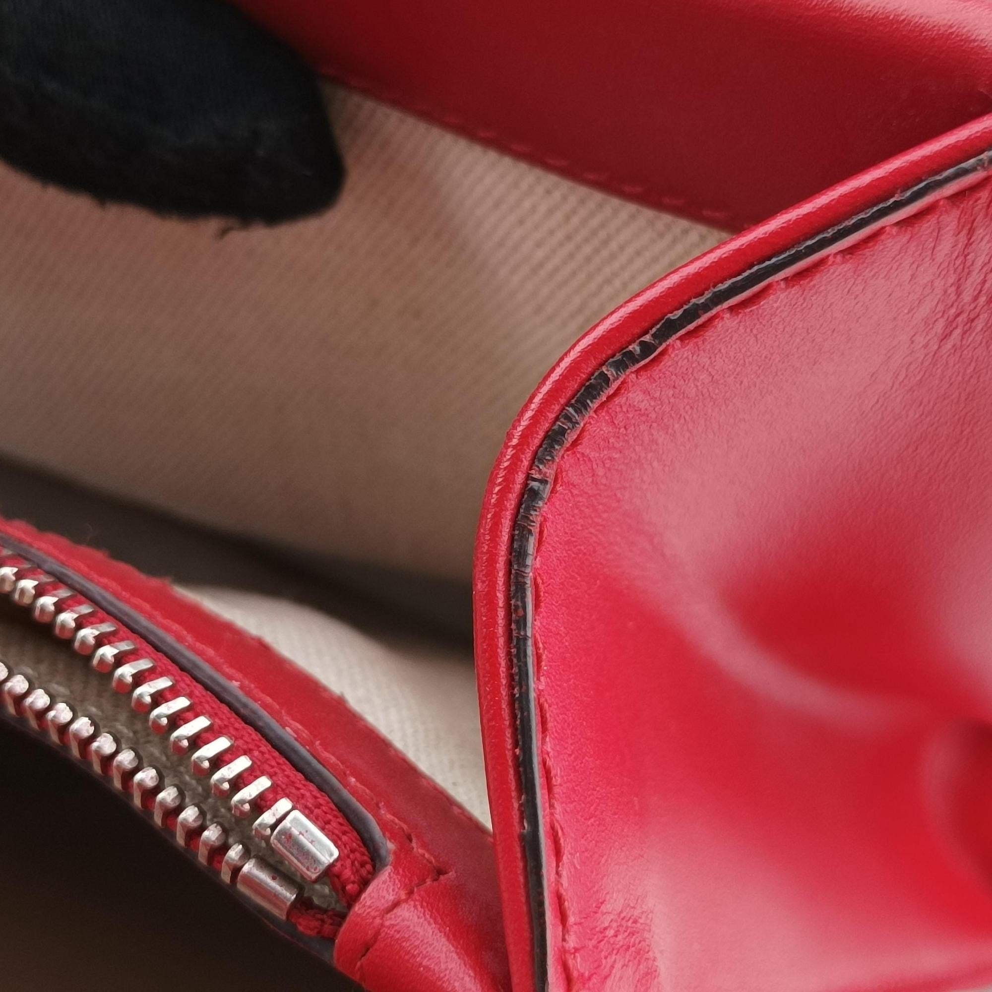 Pre-owned Gucci Dionysus Red Leather 403348 shoulderbag | stylenewstar