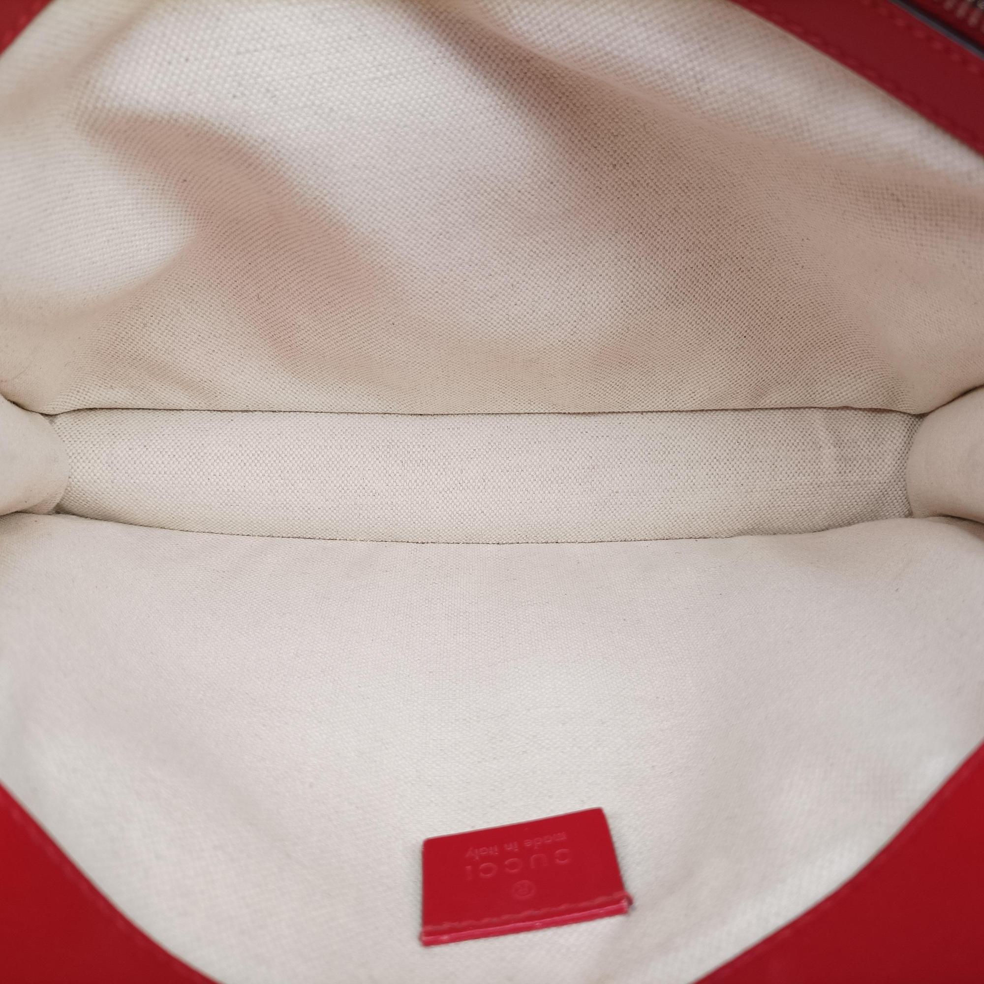 Pre-owned Gucci Dionysus Red Leather 403348 shoulderbag | stylenewstar