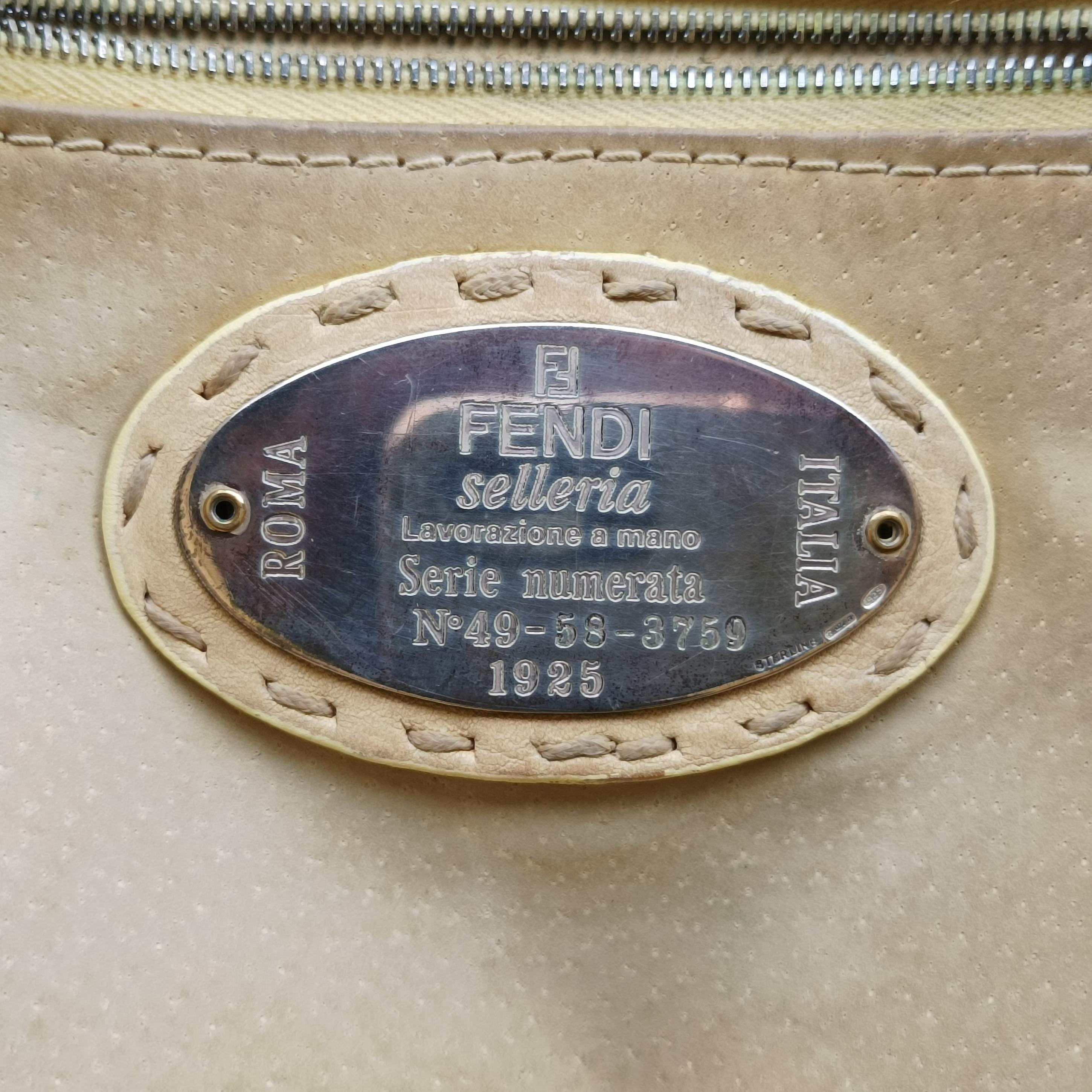 Pre-owned Fendi BAGUETTE Yellow Leather  shoulderbag | stylenewstar