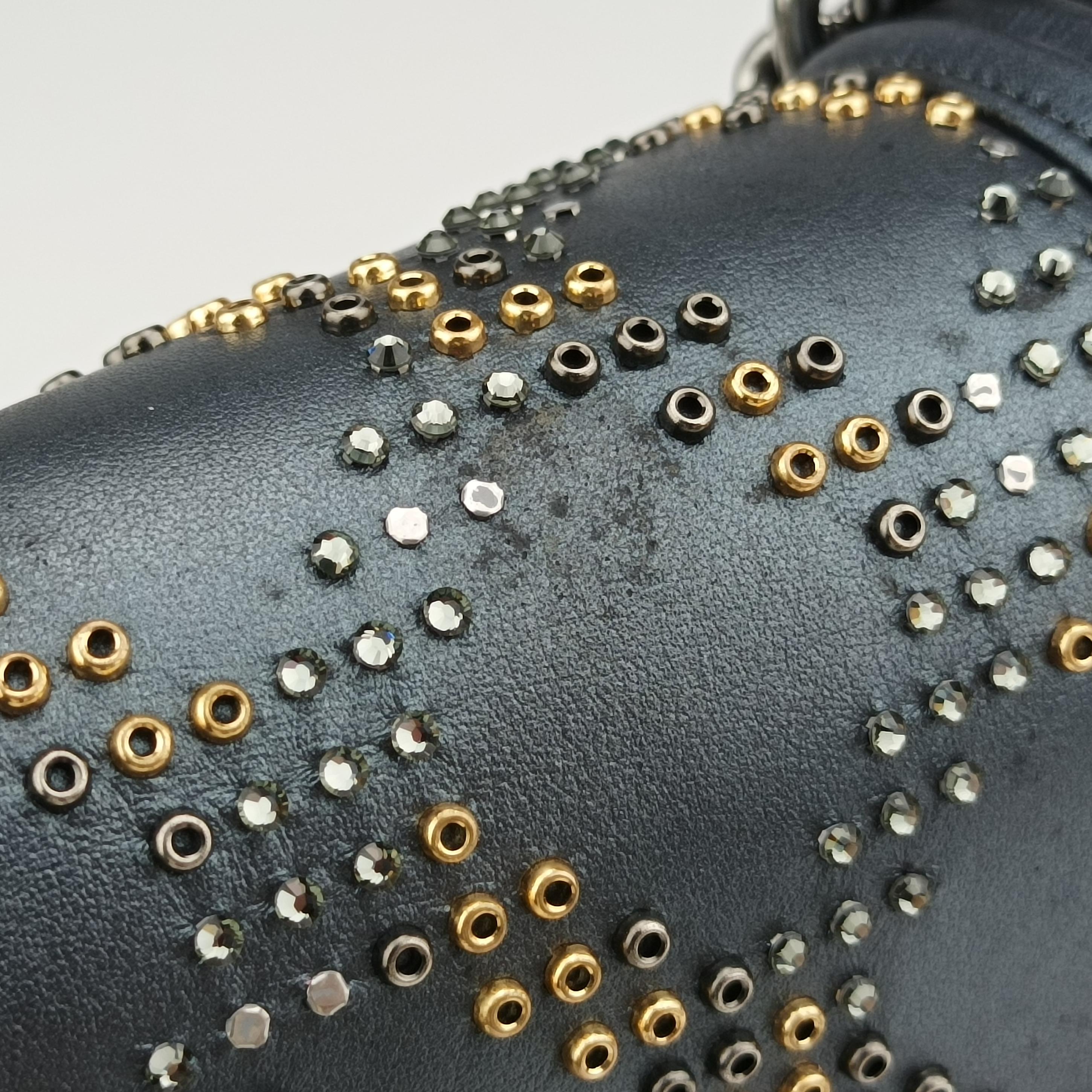 Secondhand Chanel BOY CHANEL Blue leather A67086 shoulderbag | stylenewstar