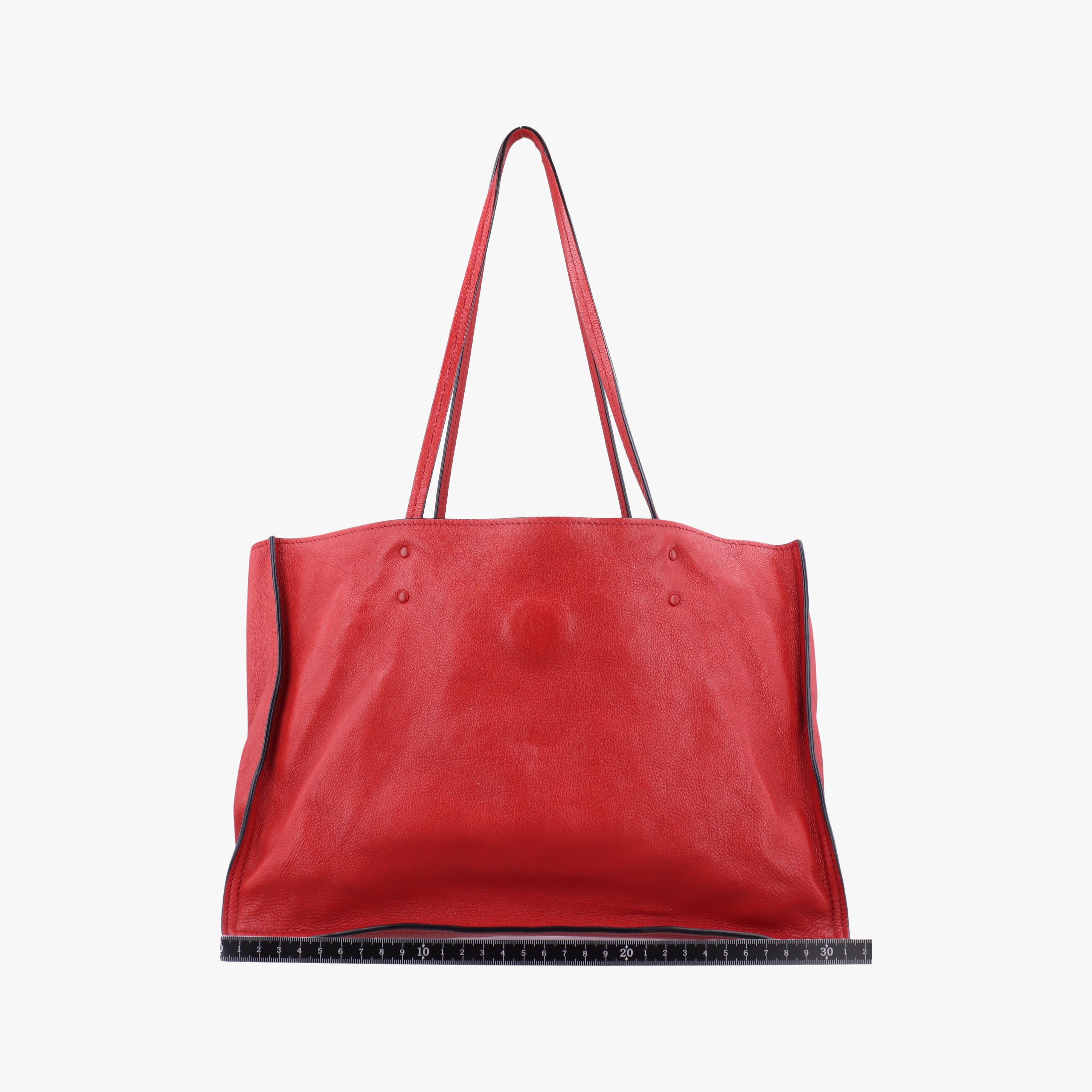 Pre-owned Prada Etiquette Red Leather 1BG122 shoulderbag | stylenewstar