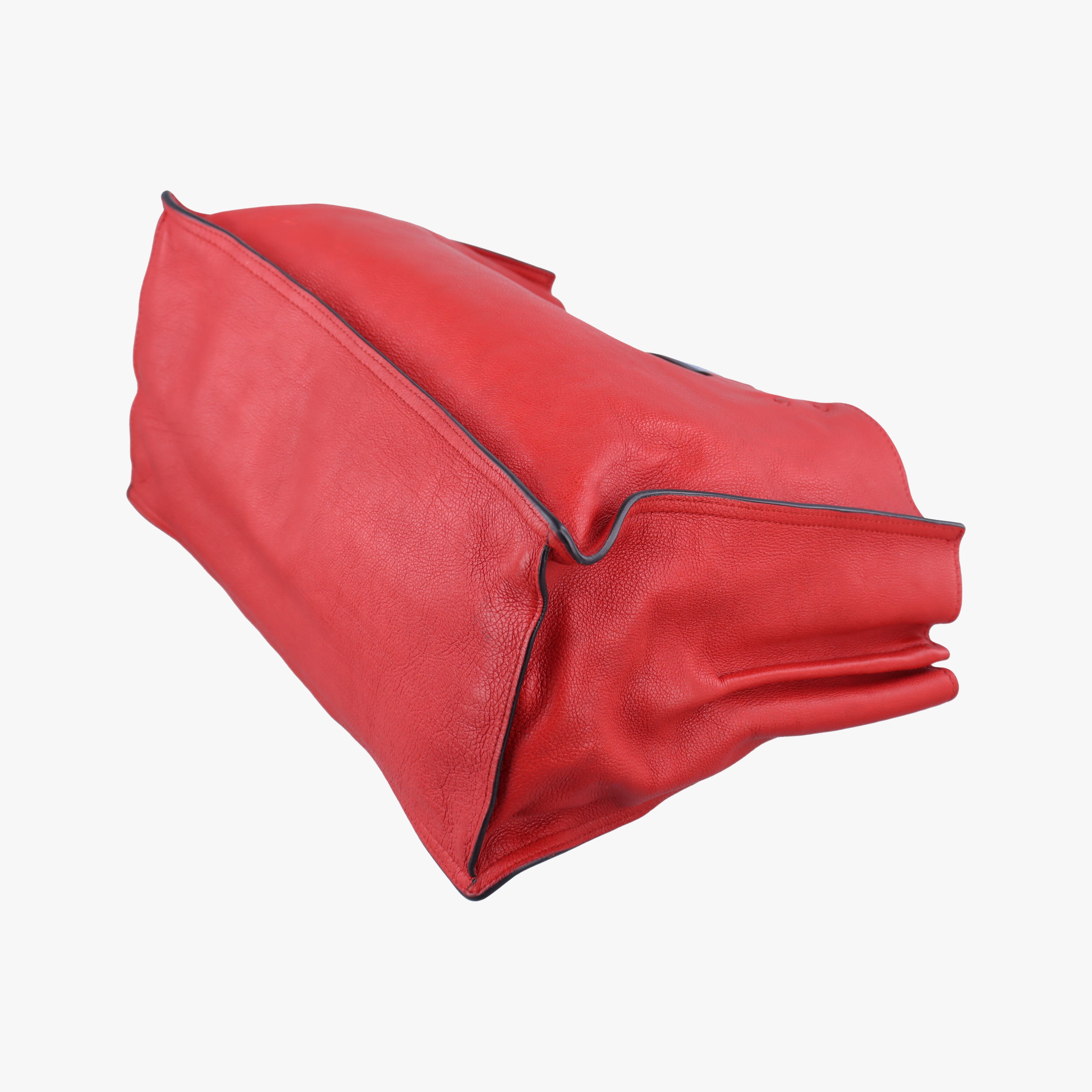 Pre-owned Prada Etiquette Red Leather 1BG122 shoulderbag | stylenewstar