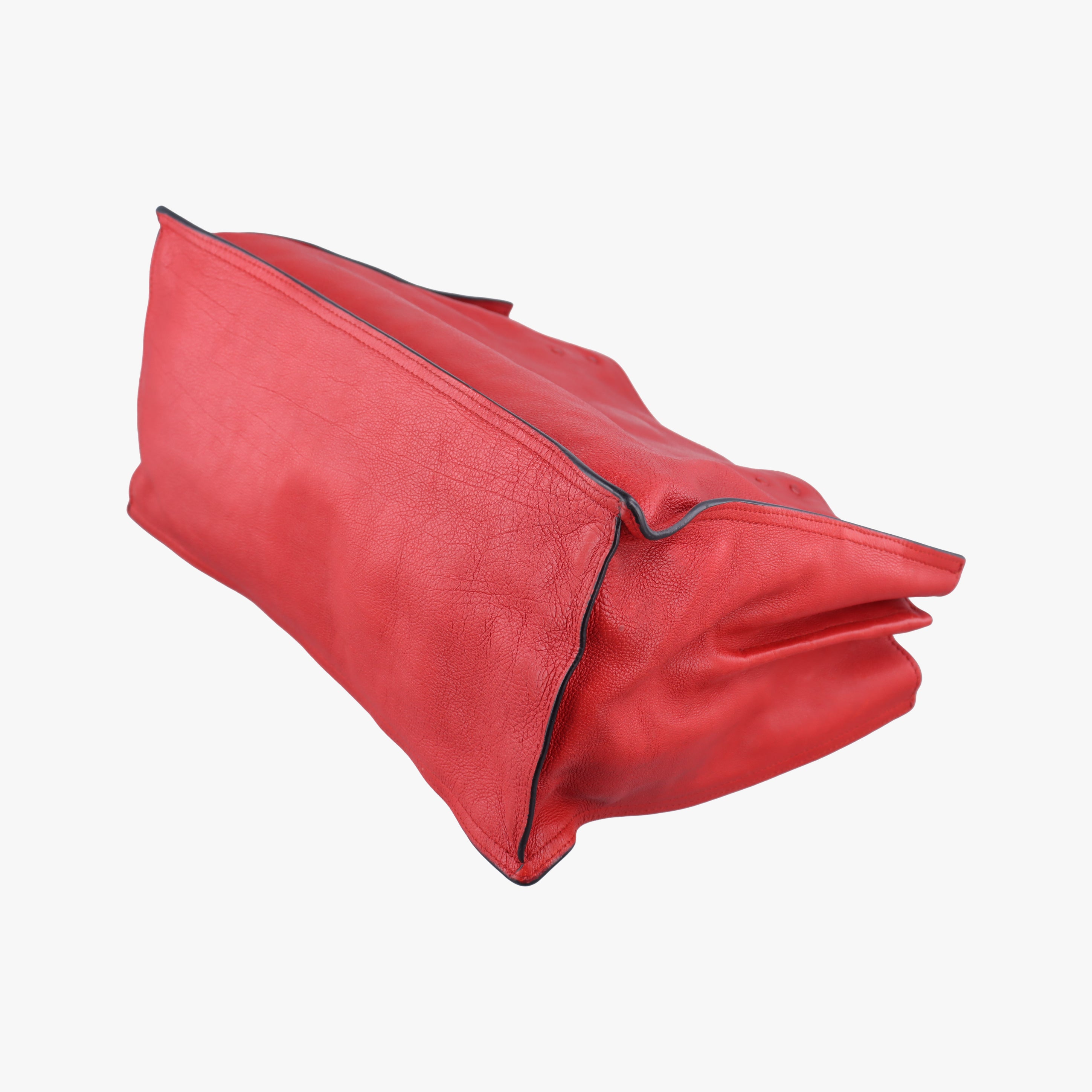 Pre-owned Prada Etiquette Red Leather 1BG122 shoulderbag | stylenewstar