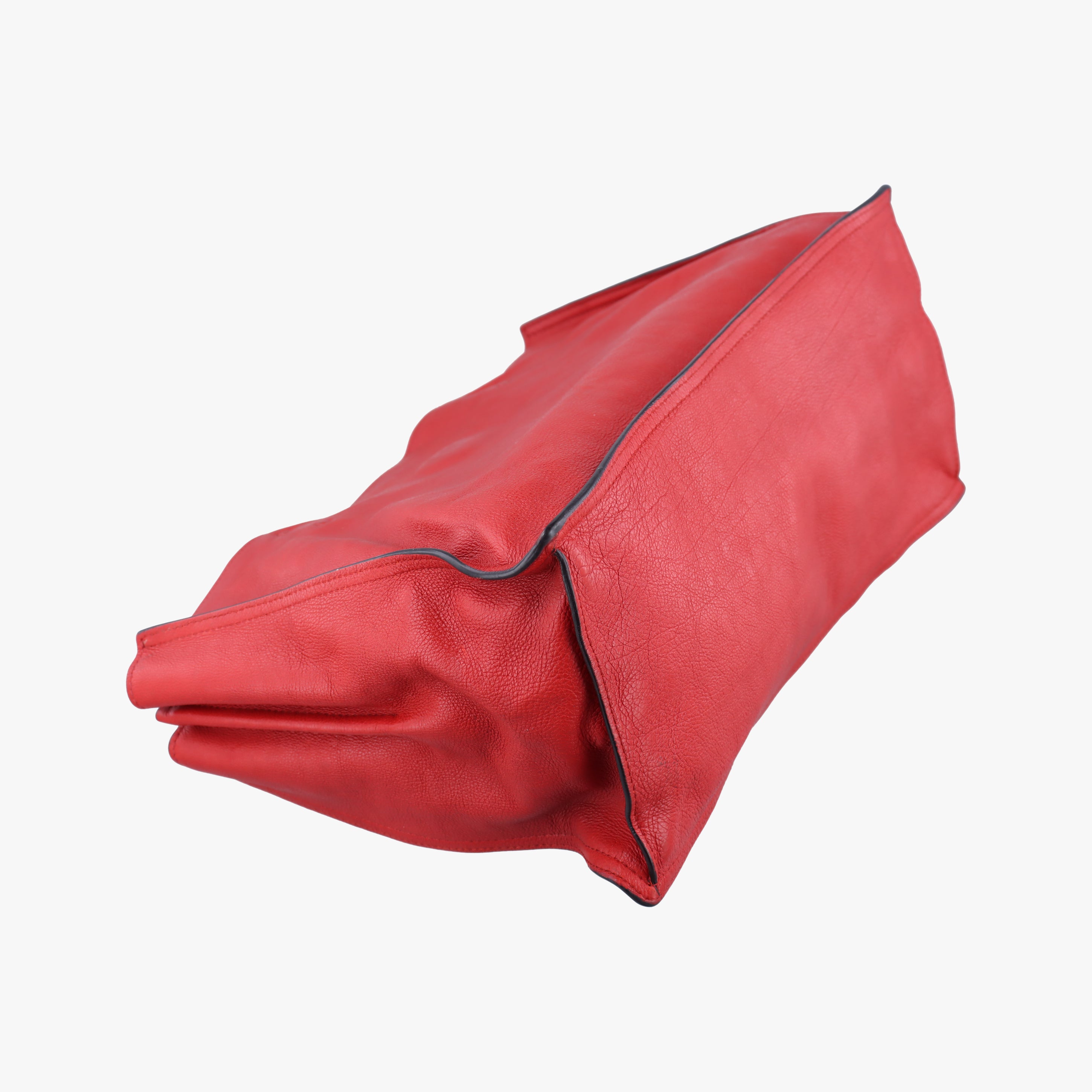 Pre-owned Prada Etiquette Red Leather 1BG122 shoulderbag | stylenewstar