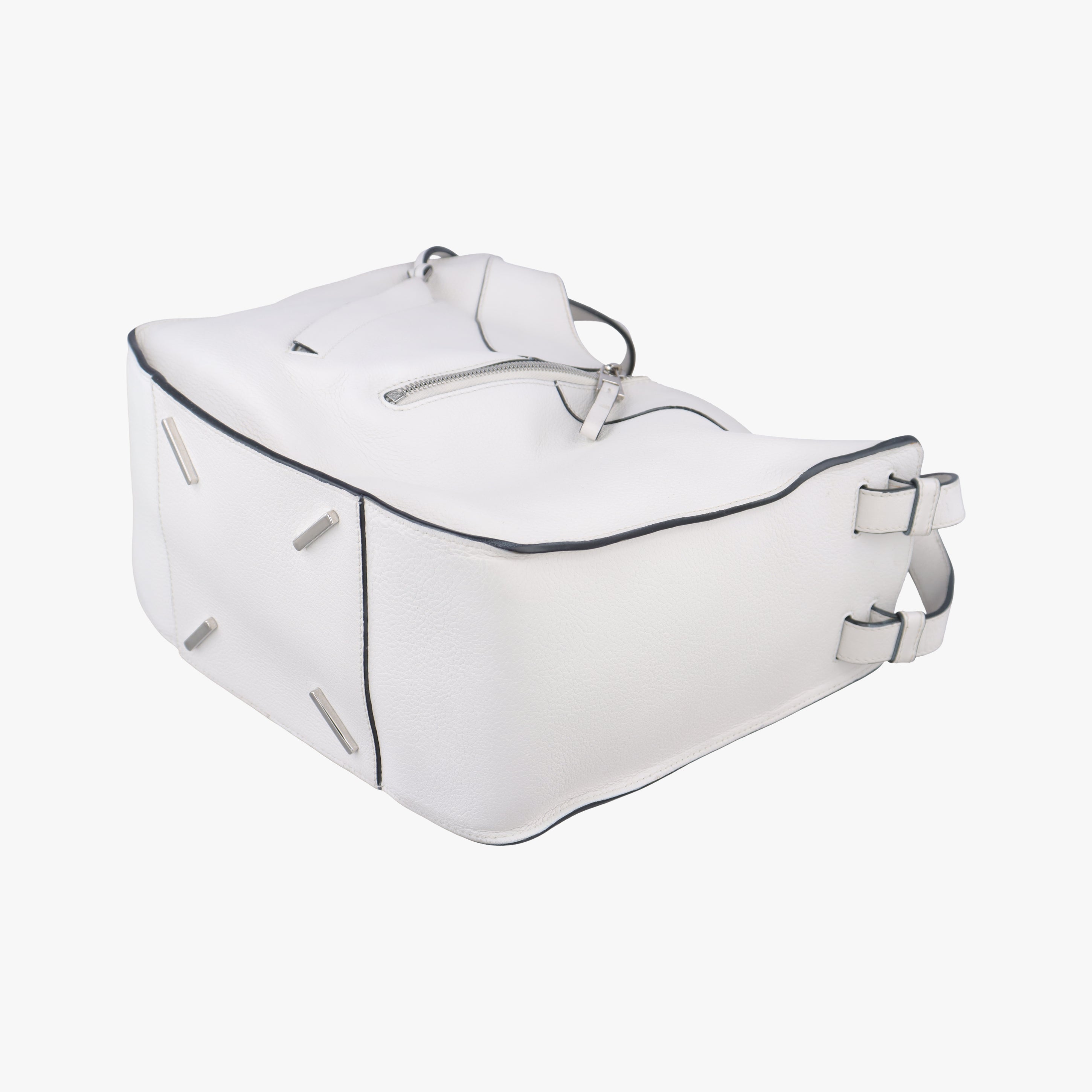 Vintage Loewe Hammock White Leather  shoulderbag | stylenewstar