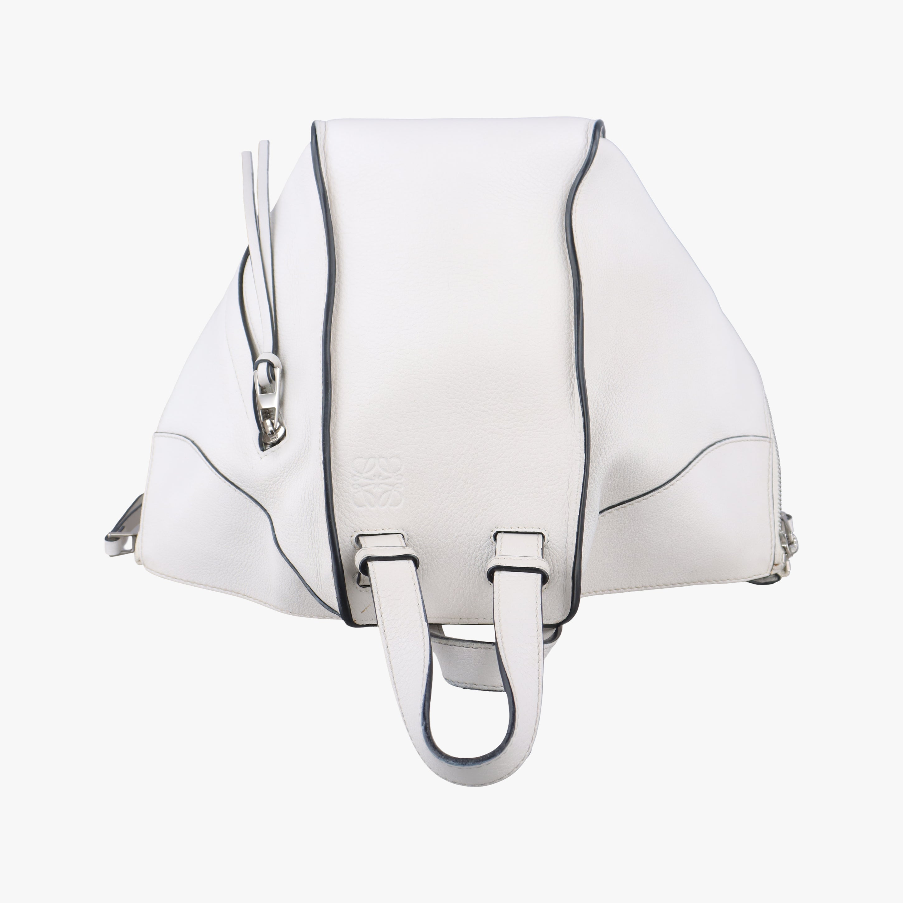 Vintage Loewe Hammock White Leather  shoulderbag | stylenewstar