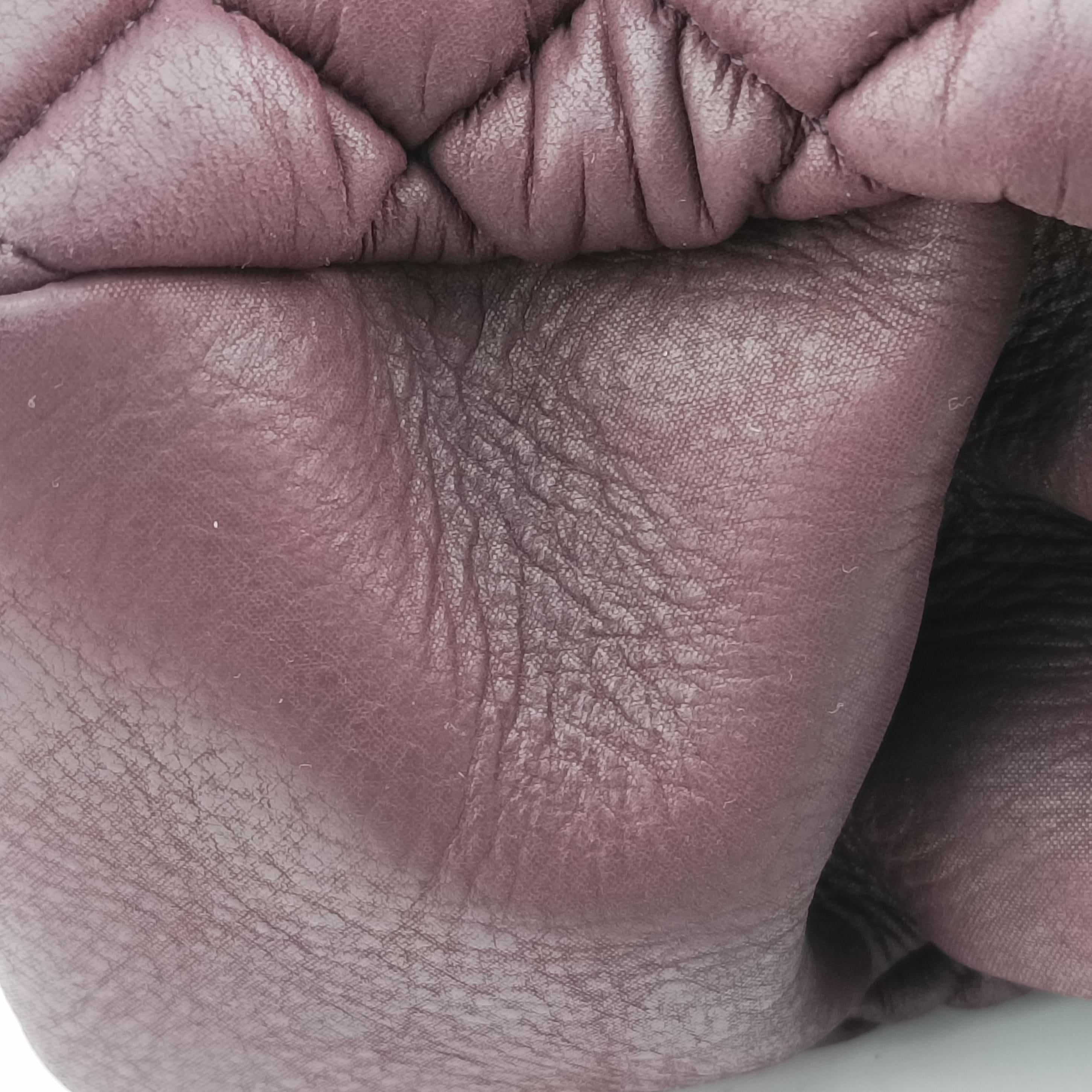 Pre-owned Chanel Bubble Tote Red Iridescent Calfskin A67388 shoulderbag | stylenewstar
