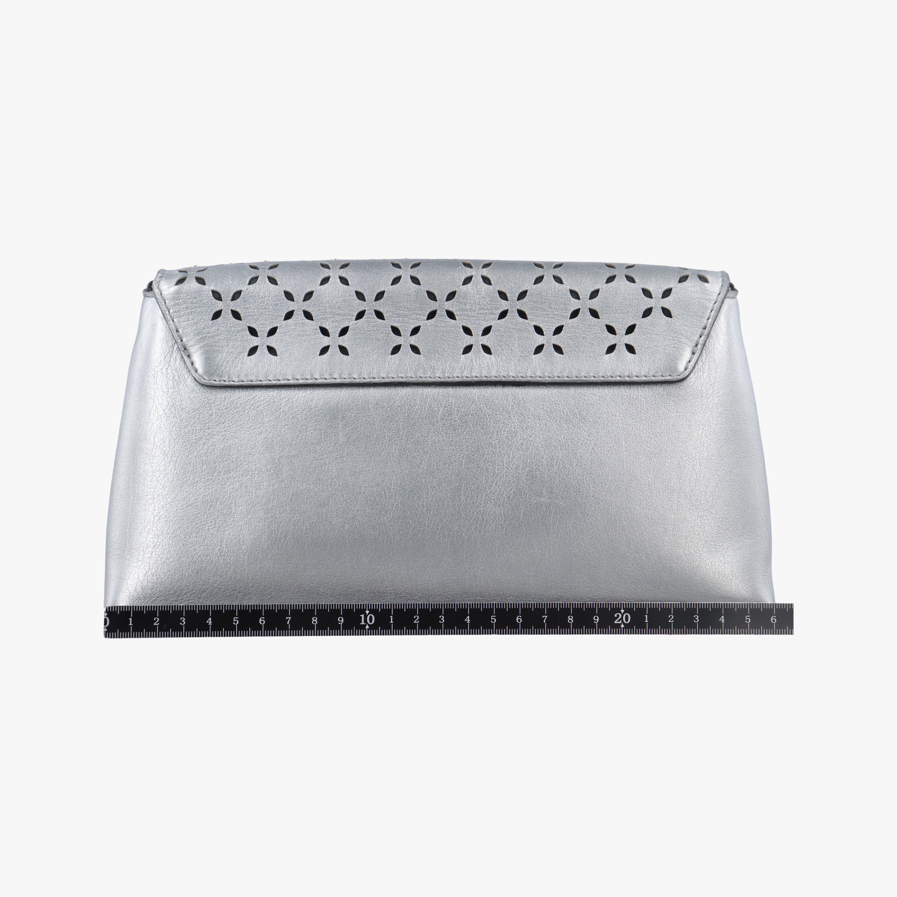 Pre-owned Louis Vuitton Love Note Silver Leather M54872 shoulderbag | stylenewstar