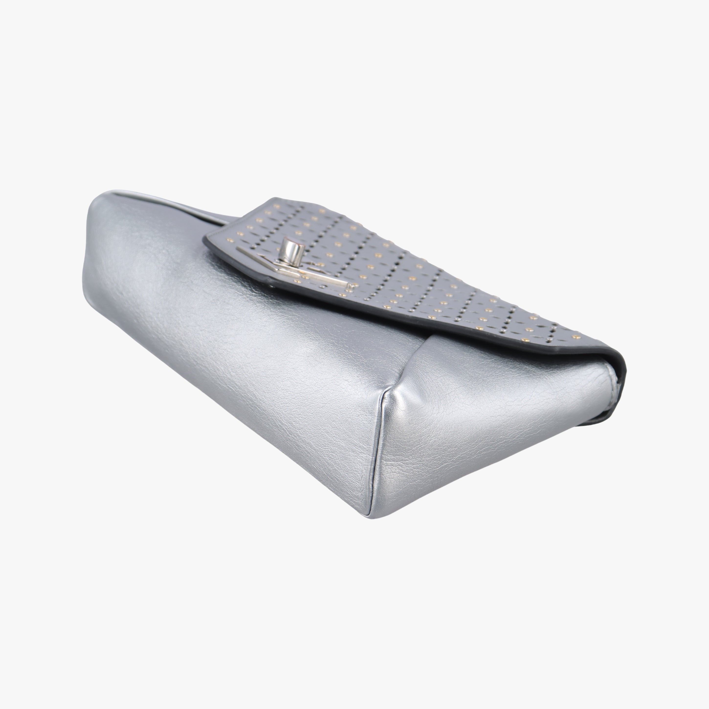 Pre-owned Louis Vuitton Love Note Silver Leather M54872 shoulderbag | stylenewstar