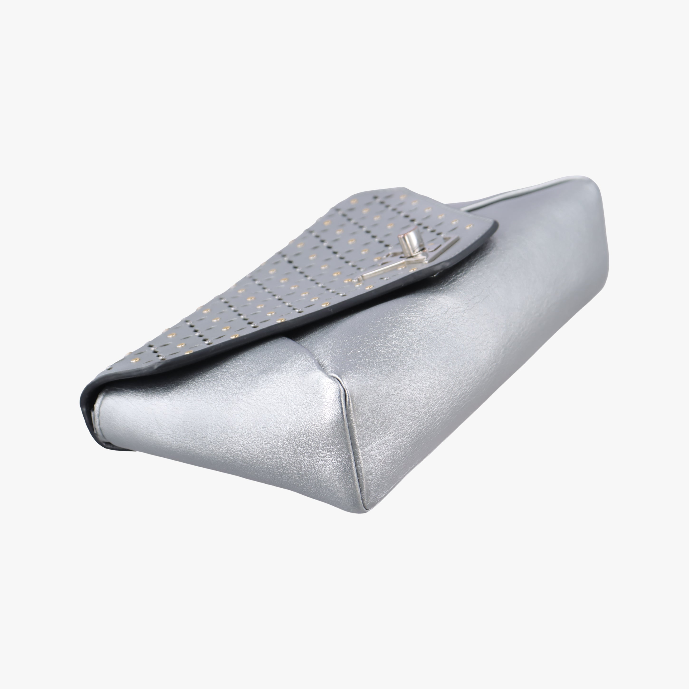 Pre-owned Louis Vuitton Love Note Silver Leather M54872 shoulderbag | stylenewstar