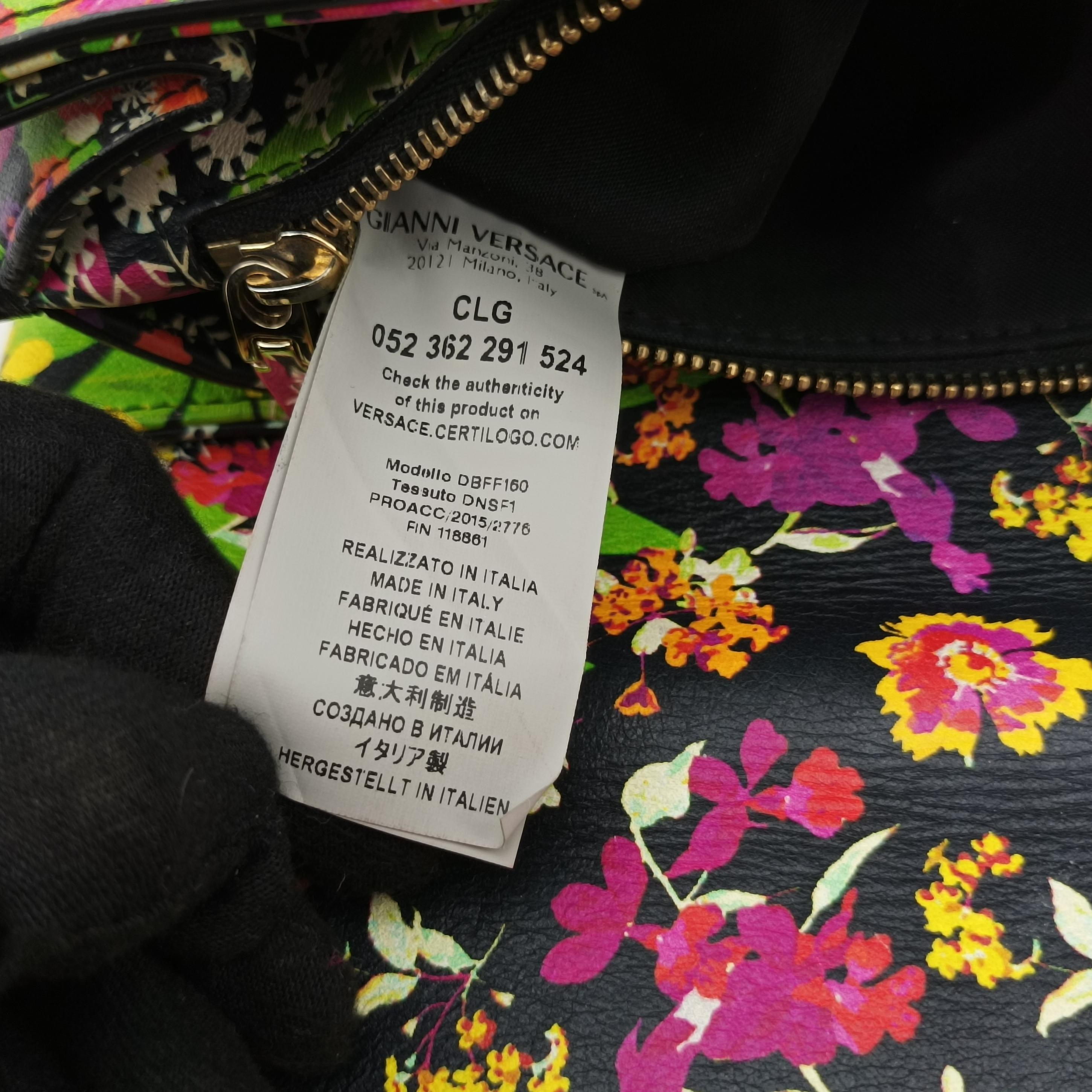 Pre-owned VERSACE MEDUSA Multicolour Leather  shoulderbag | stylenewstar