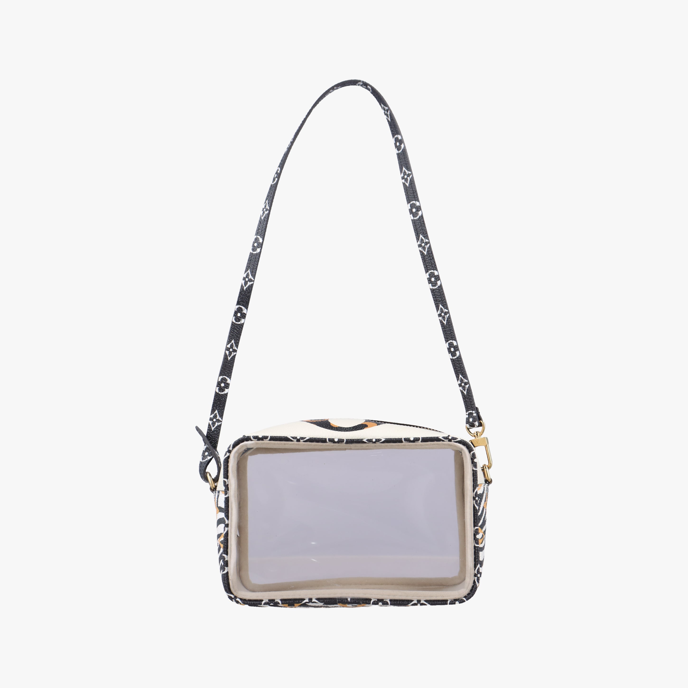 Pre-owned Louis Vuitton Beach Pouch Clear Monogram Giant M67883 shoulderbag | stylenewstar
