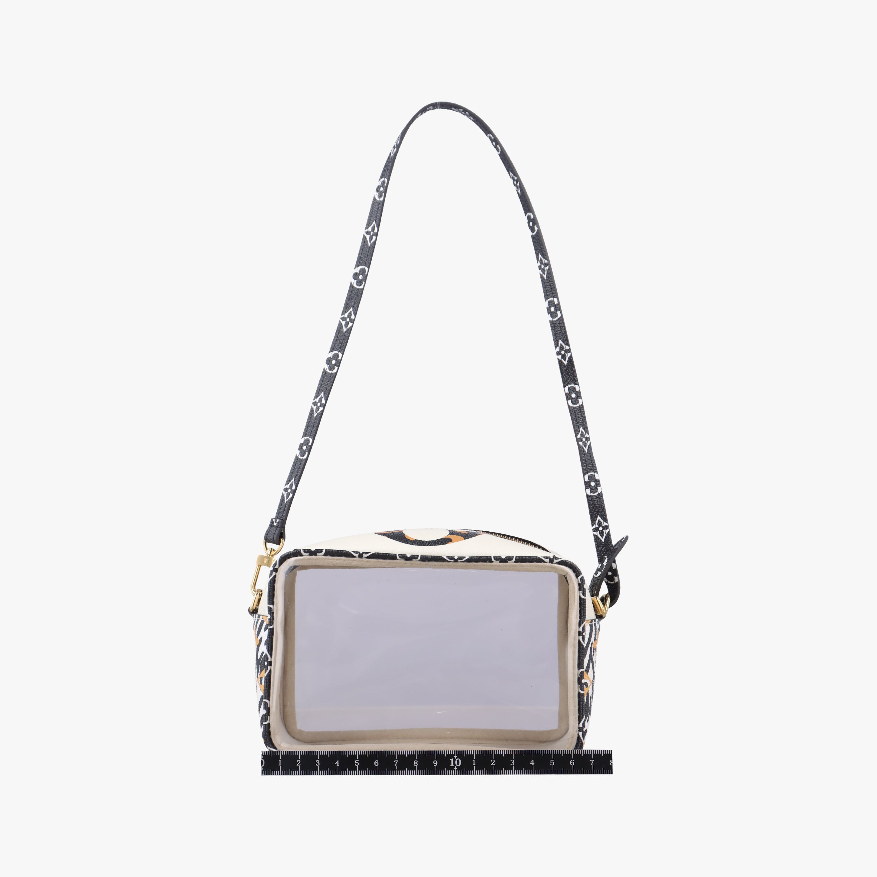 Pre-owned Louis Vuitton Beach Pouch Clear Monogram Giant M67883 shoulderbag | stylenewstar