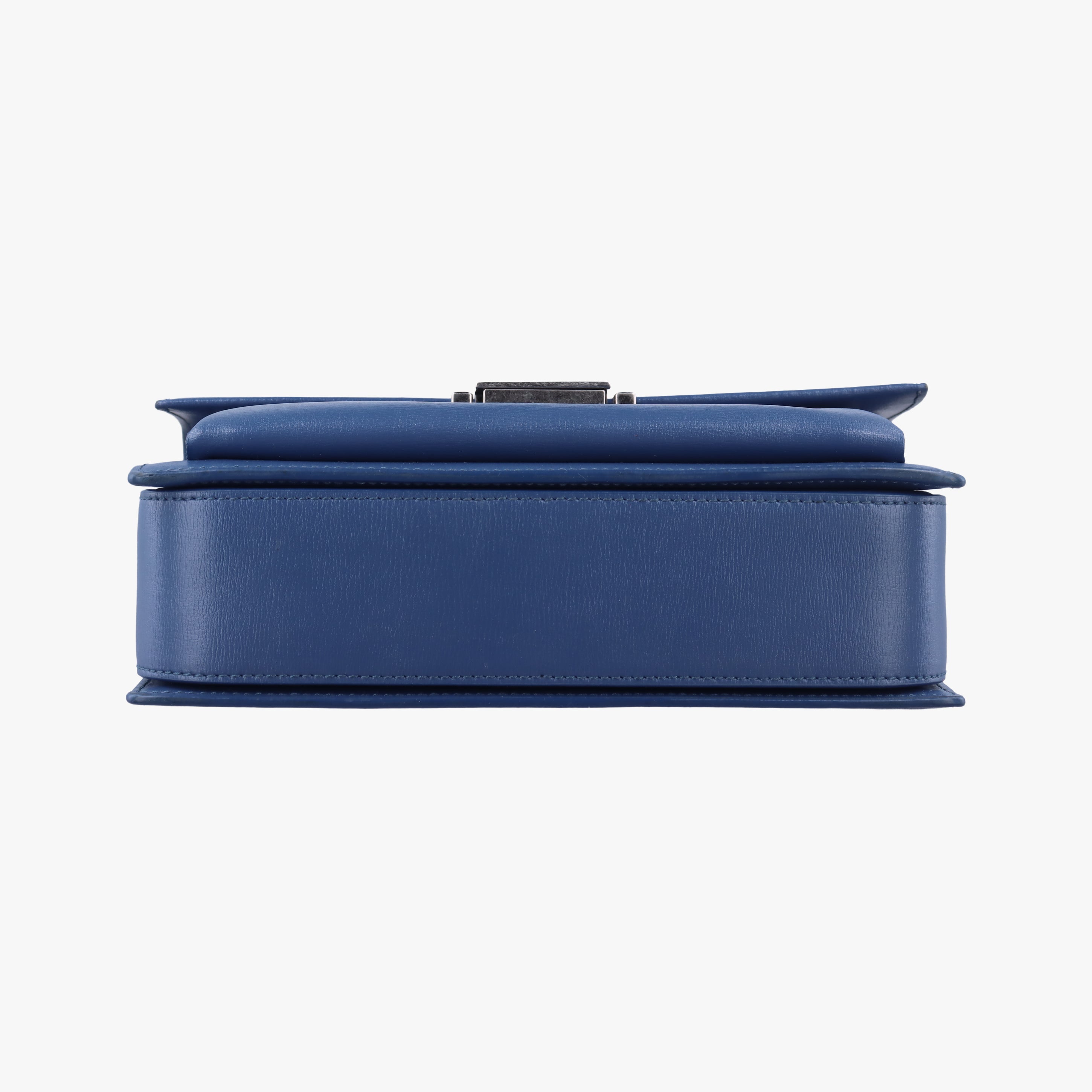 Pre-owned Yves Saint Laurent Bellechasse Blue Leather 482051 shoulderbag | stylenewstar