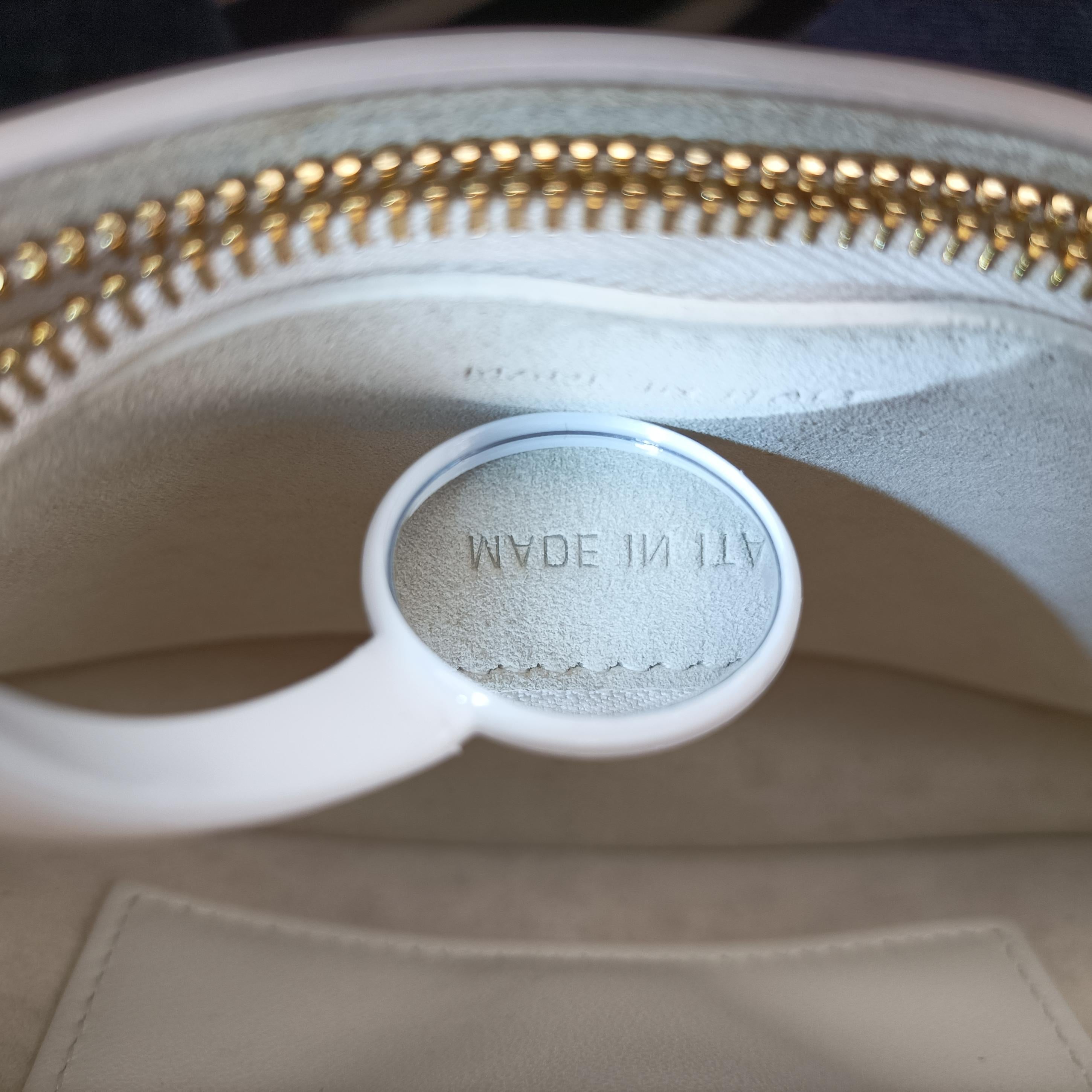 Pre-owned Christian Dior Saddle White Leather  shoulderbag | stylenewstar