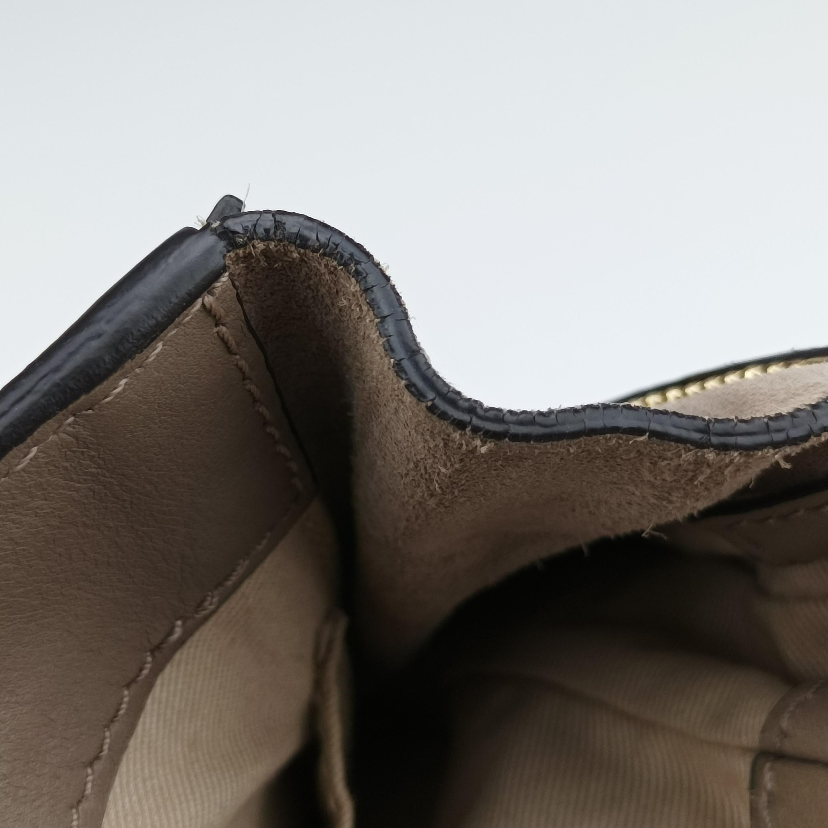 Vintage Chloe FAYE mini Grey Leather × Suede  backpack/rucksack | stylenewstar
