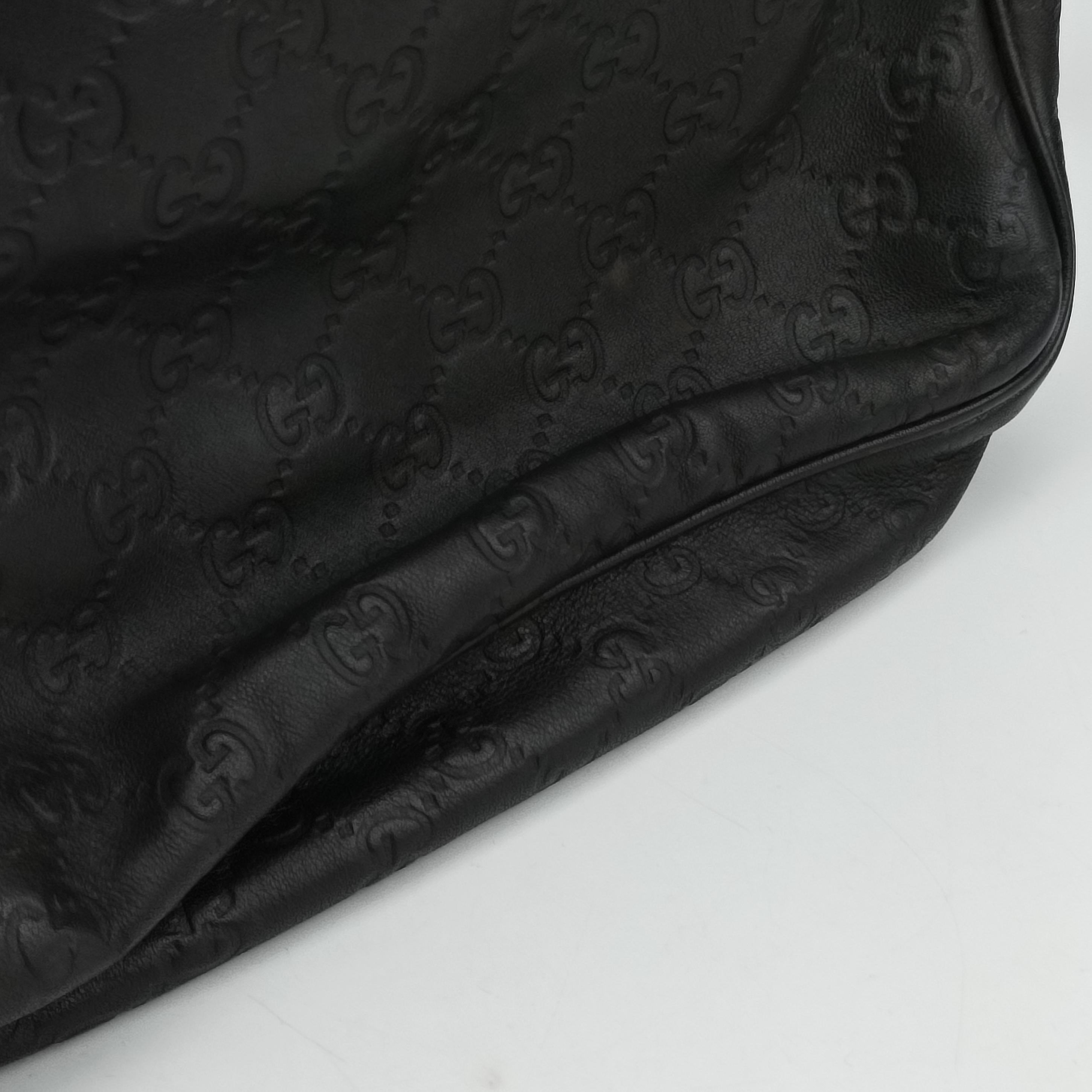 Secondhand Gucci GG Imprime Messenger Brown Leather 201448 506631 shoulderbag | stylenewstar