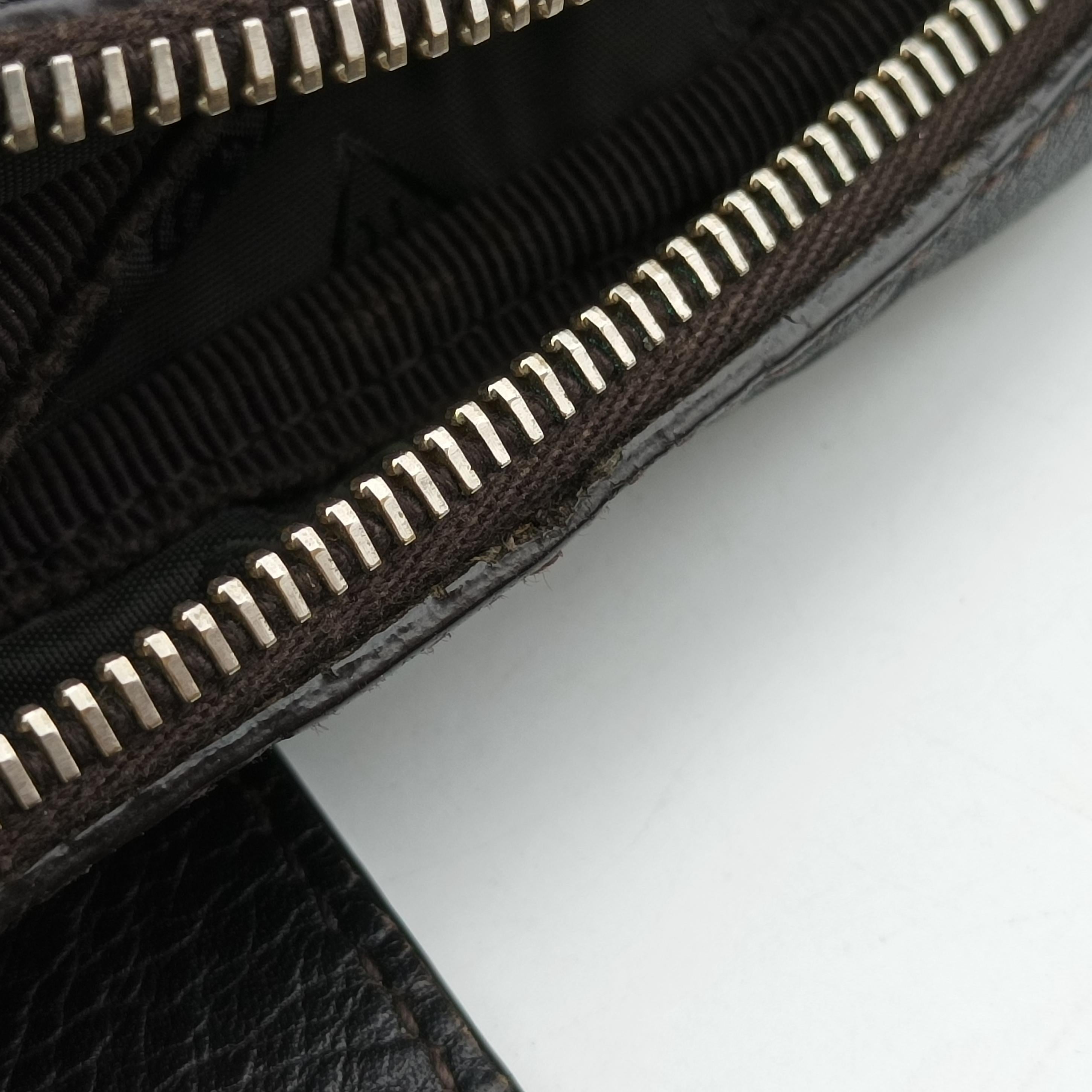 Secondhand Gucci GG Imprime Messenger Brown Leather 201448 506631 shoulderbag | stylenewstar