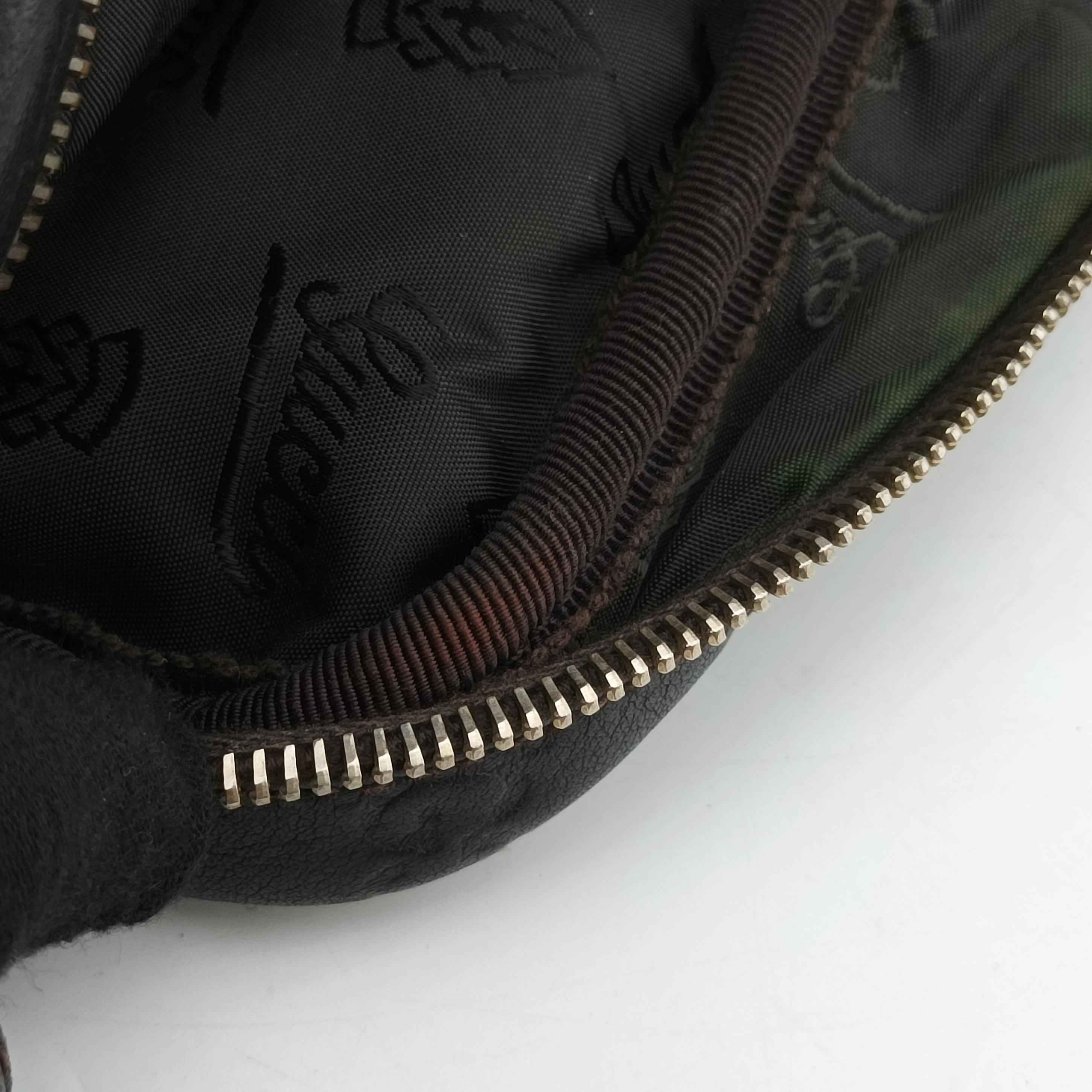 Secondhand Gucci GG Imprime Messenger Brown Leather 201448 506631 shoulderbag | stylenewstar