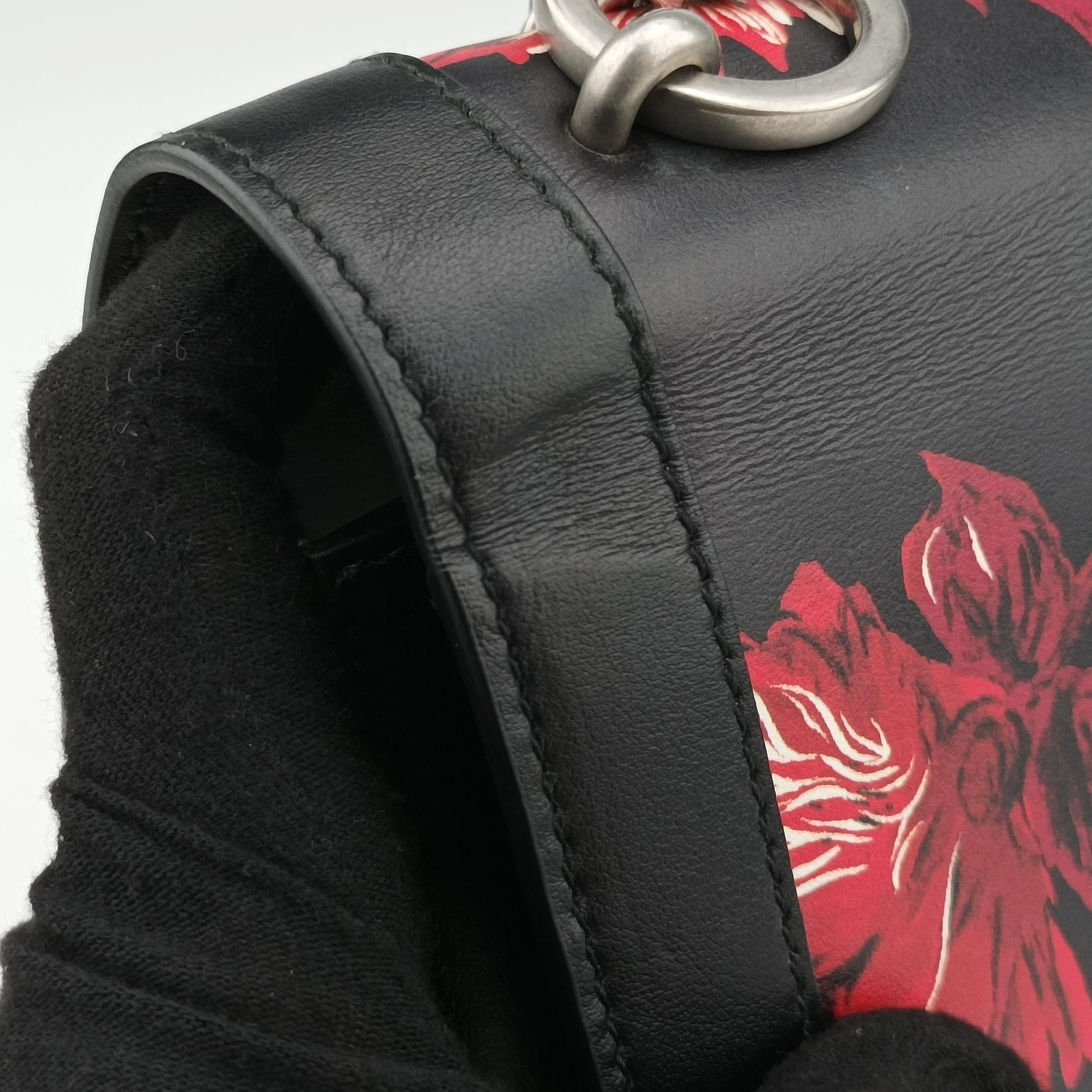 Secondhand Prada Severine Black×Multicolour leather  shoulderbag | stylenewstar