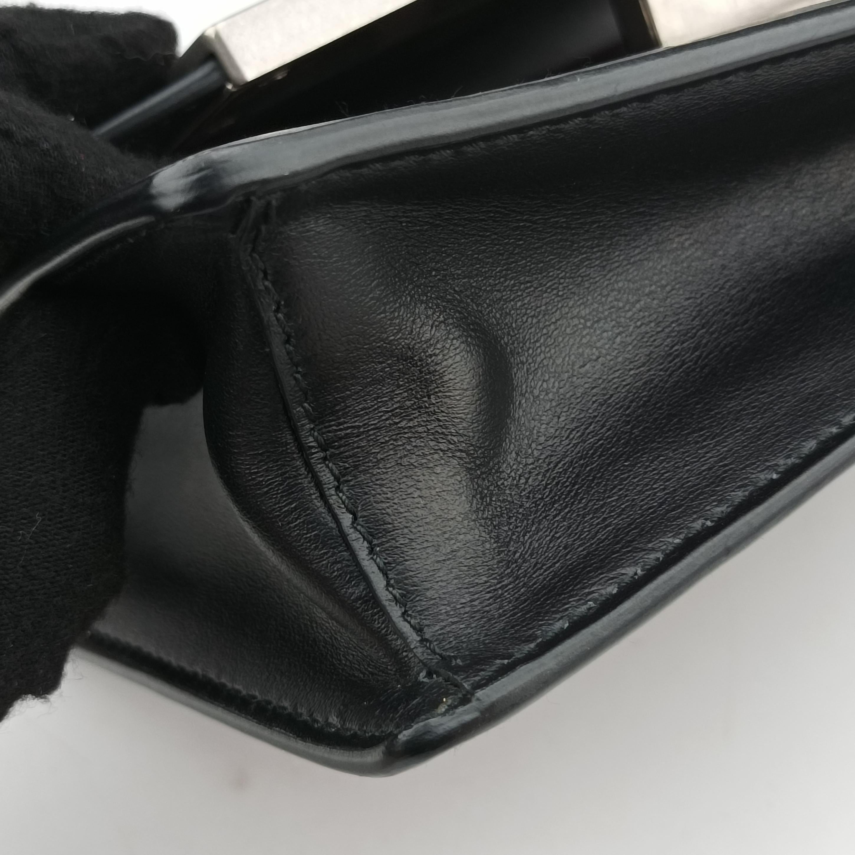 Secondhand Prada Severine Black×Multicolour leather  shoulderbag | stylenewstar