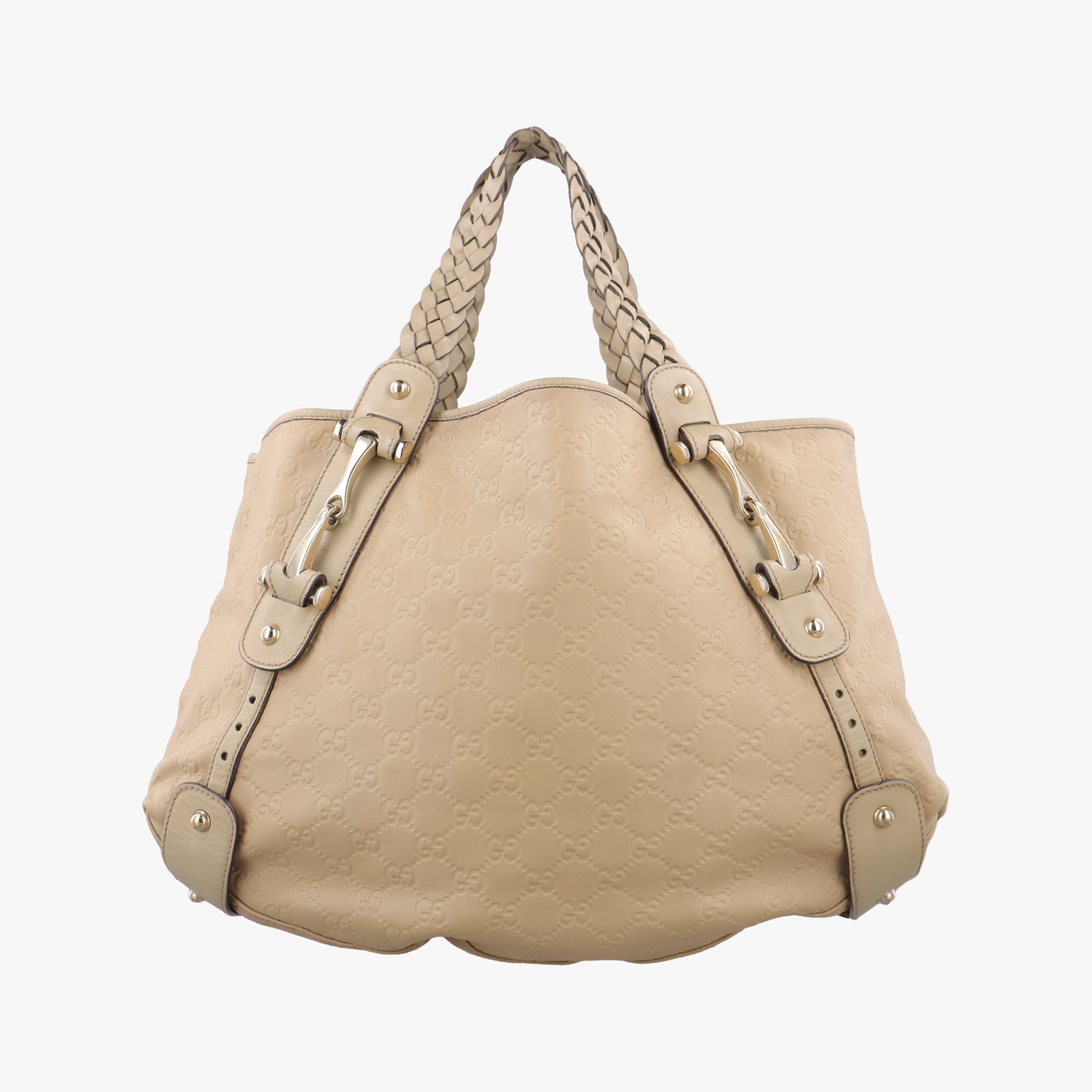 Secondhand Gucci Pelham Hobo Beige leather 137621 handbag | stylenewstar