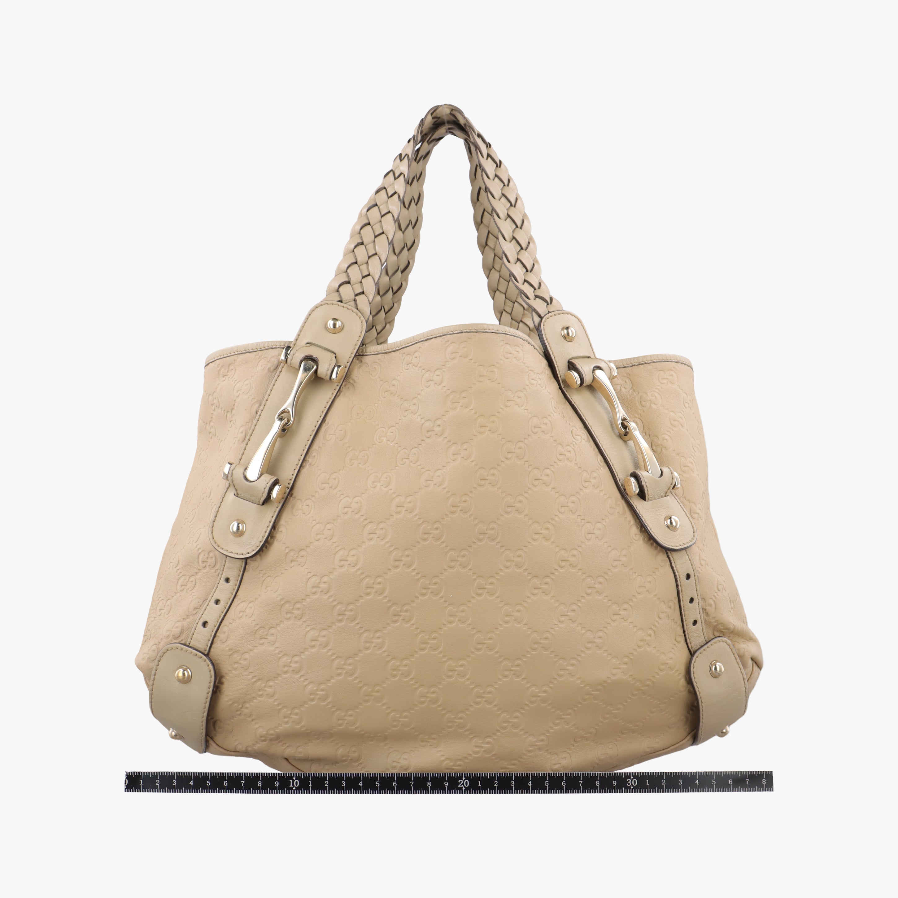 Secondhand Gucci Pelham Hobo Beige leather 137621 handbag | stylenewstar