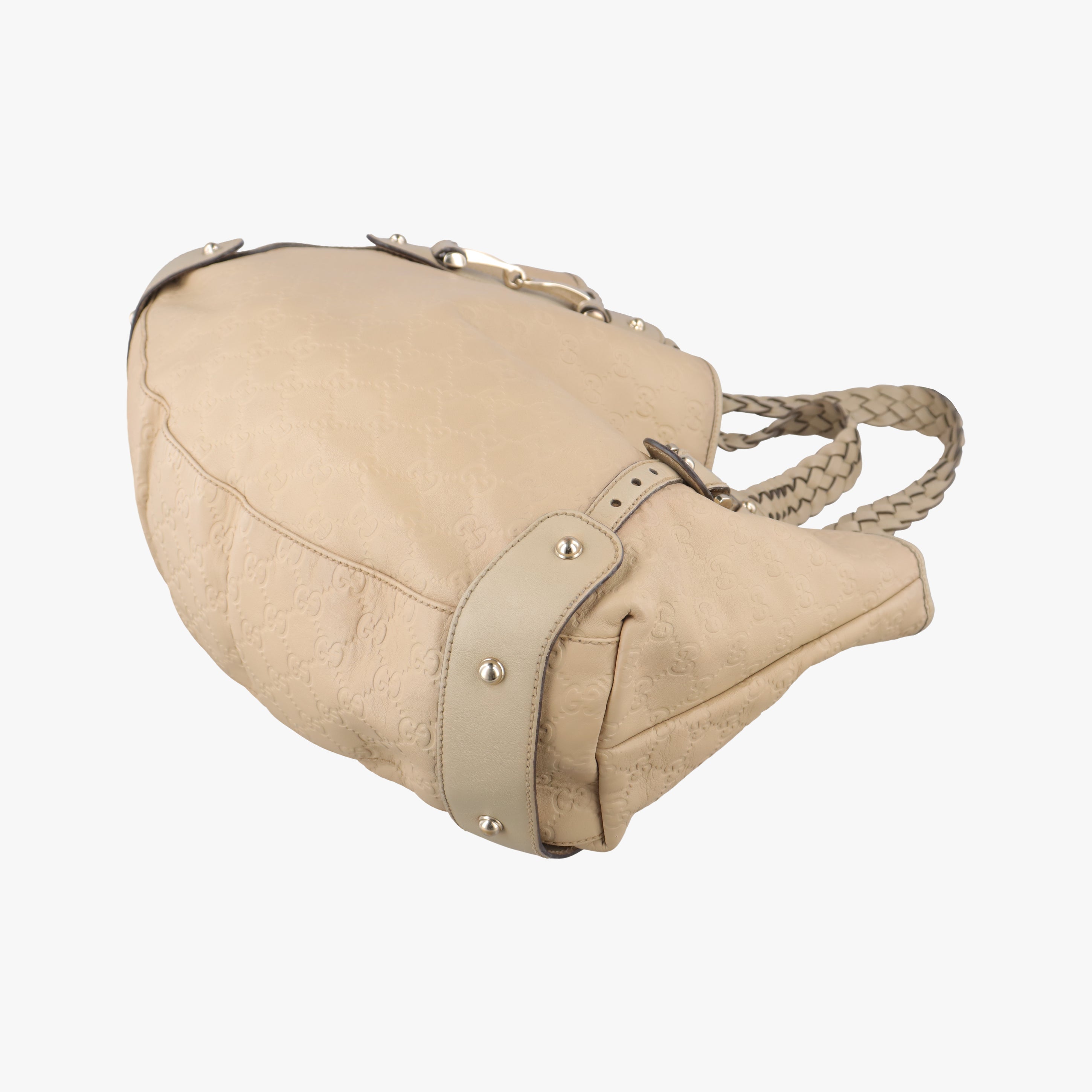 Secondhand Gucci Pelham Hobo Beige leather 137621 handbag | stylenewstar