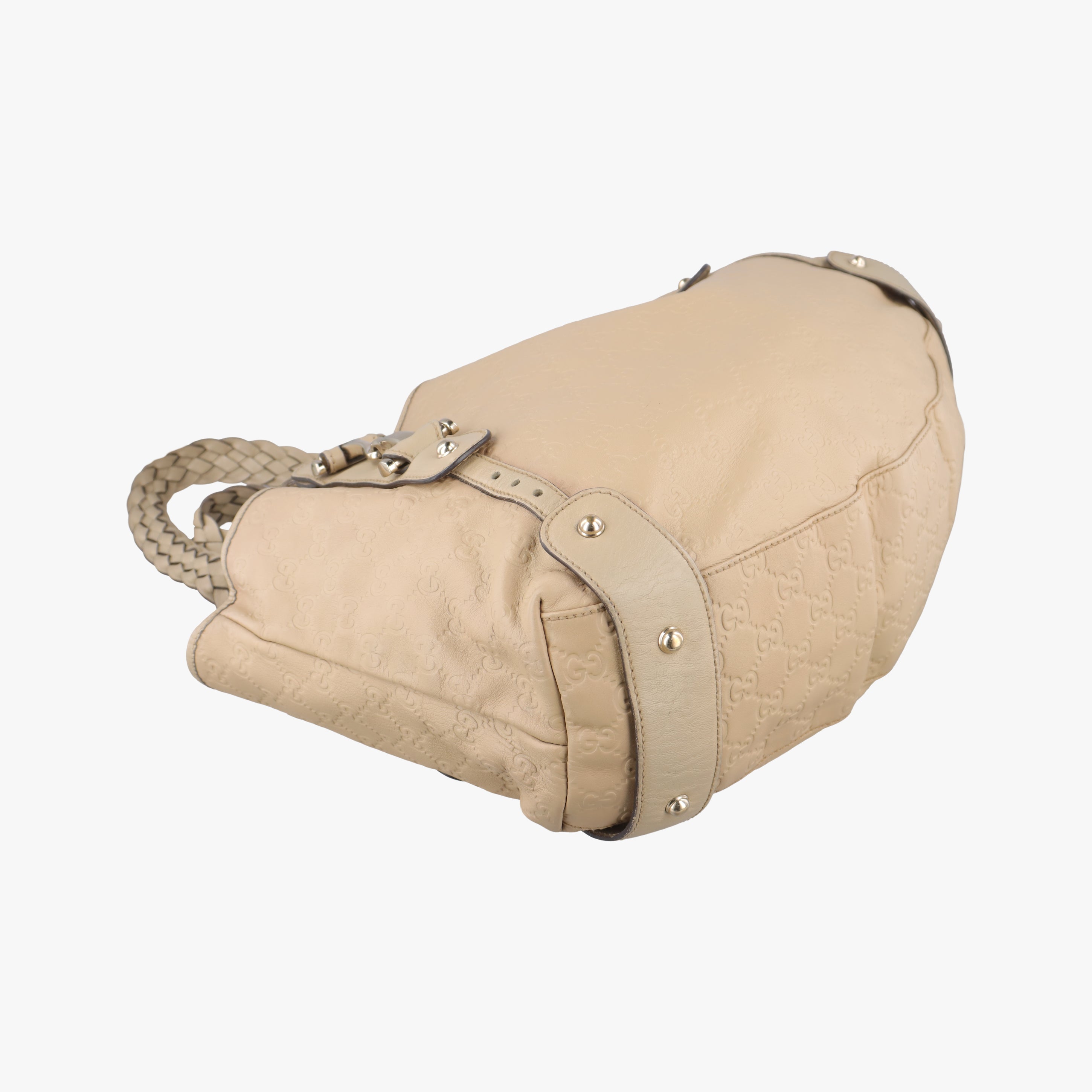 Secondhand Gucci Pelham Hobo Beige leather 137621 handbag | stylenewstar