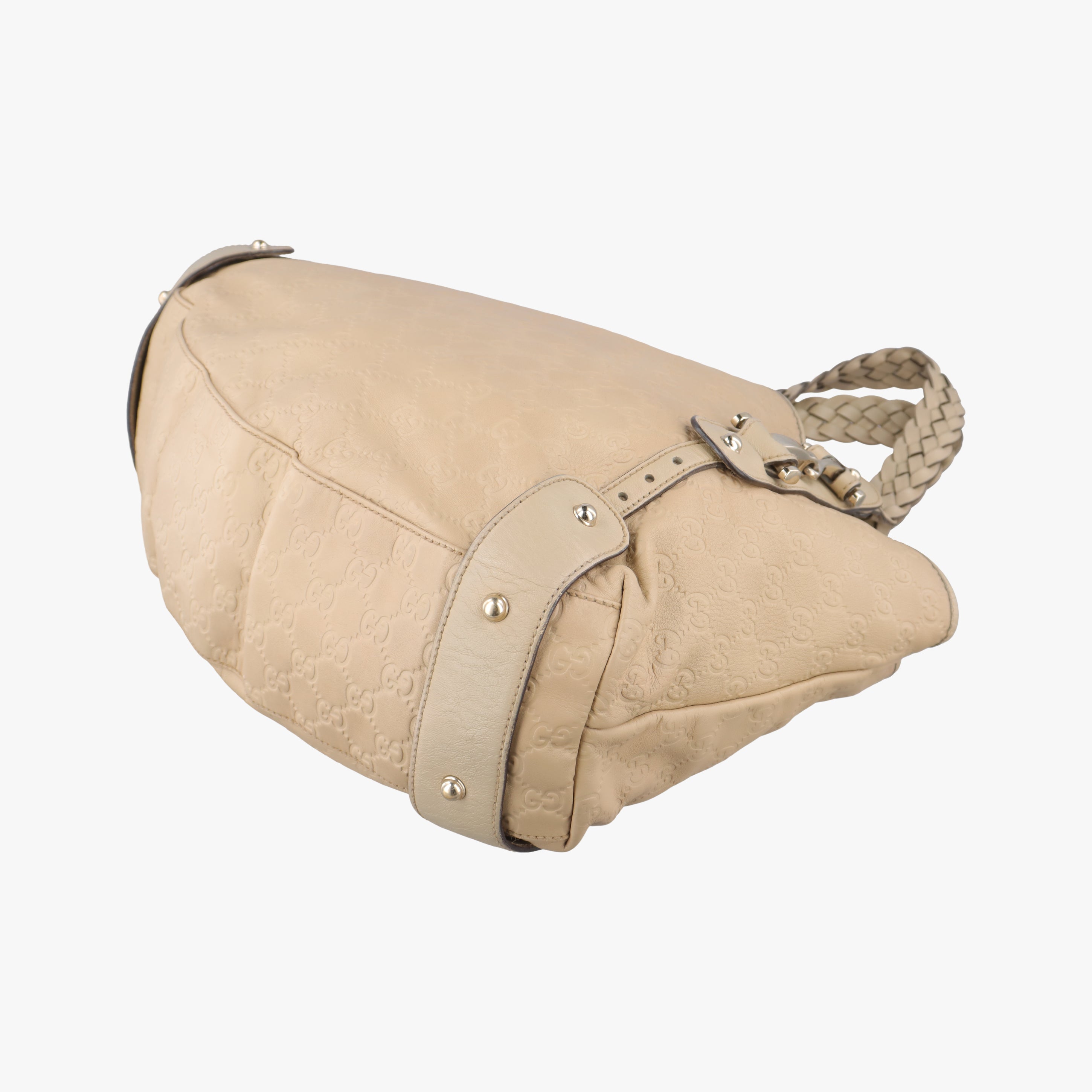Secondhand Gucci Pelham Hobo Beige leather 137621 handbag | stylenewstar