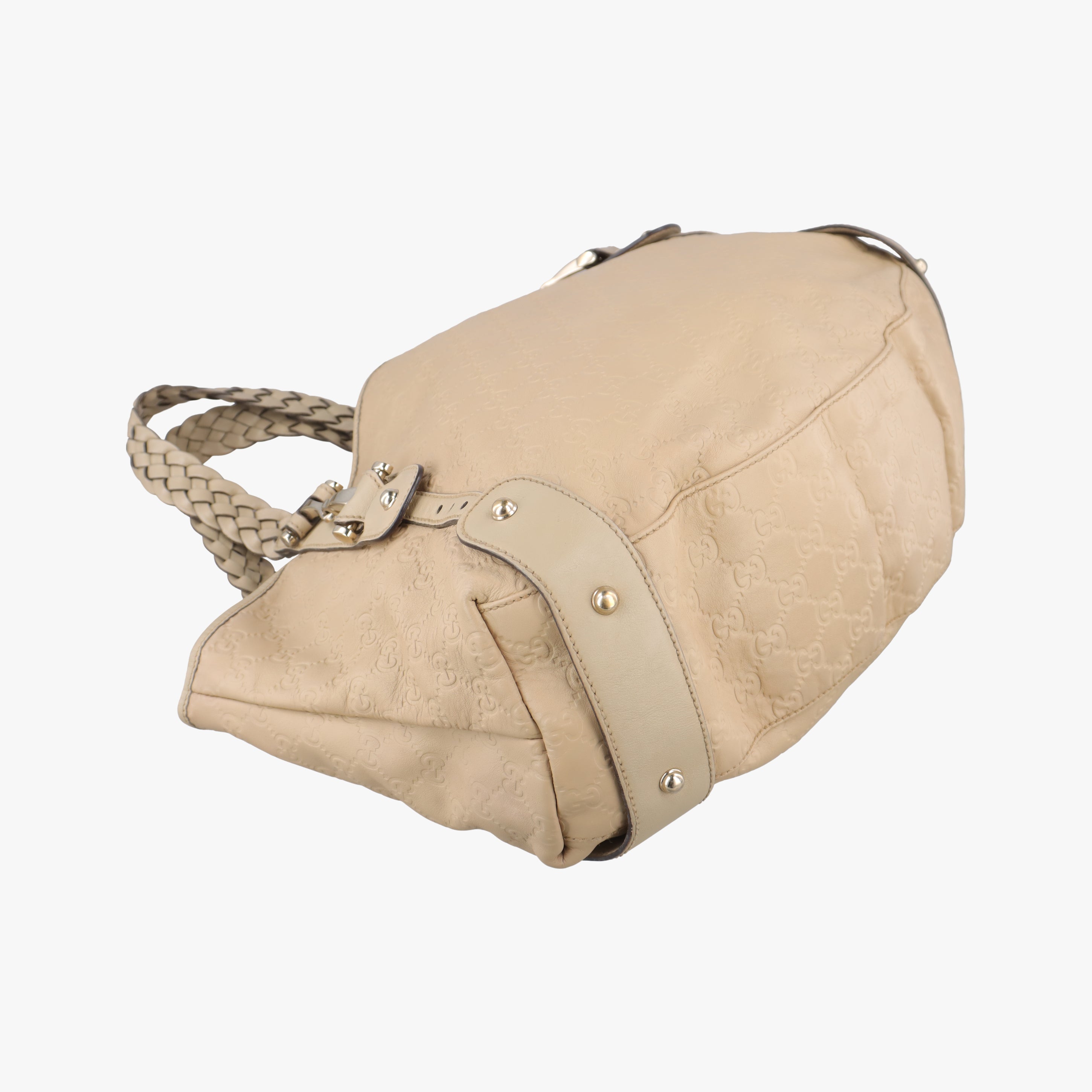 Secondhand Gucci Pelham Hobo Beige leather 137621 handbag | stylenewstar