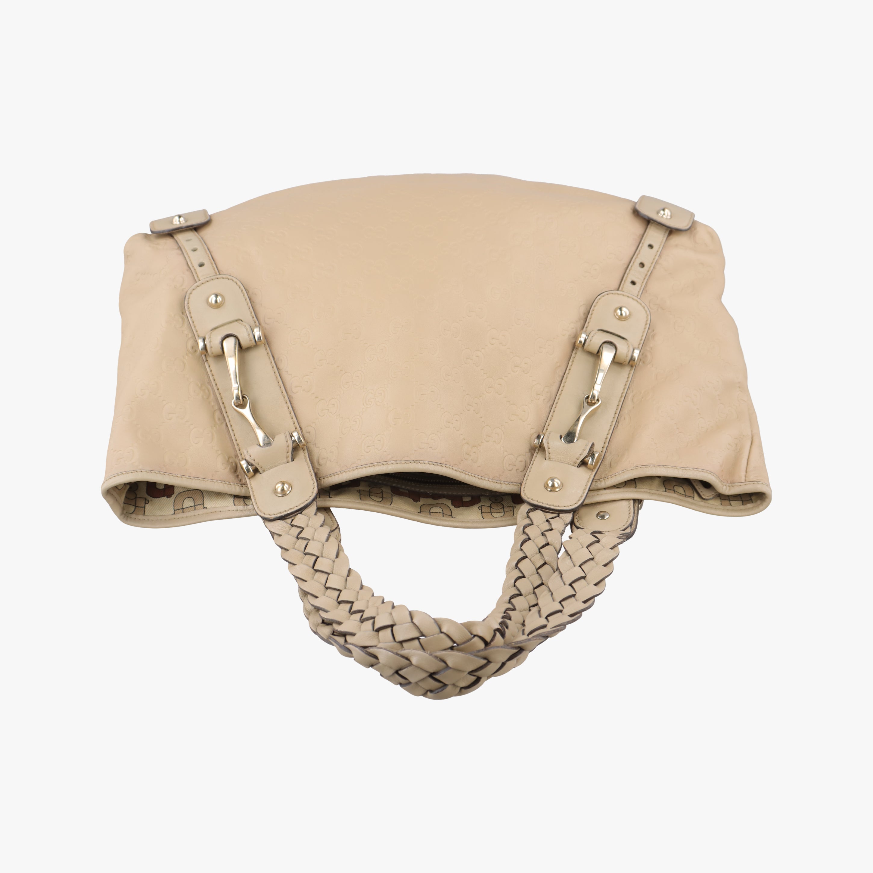 Secondhand Gucci Pelham Hobo Beige leather 137621 handbag | stylenewstar