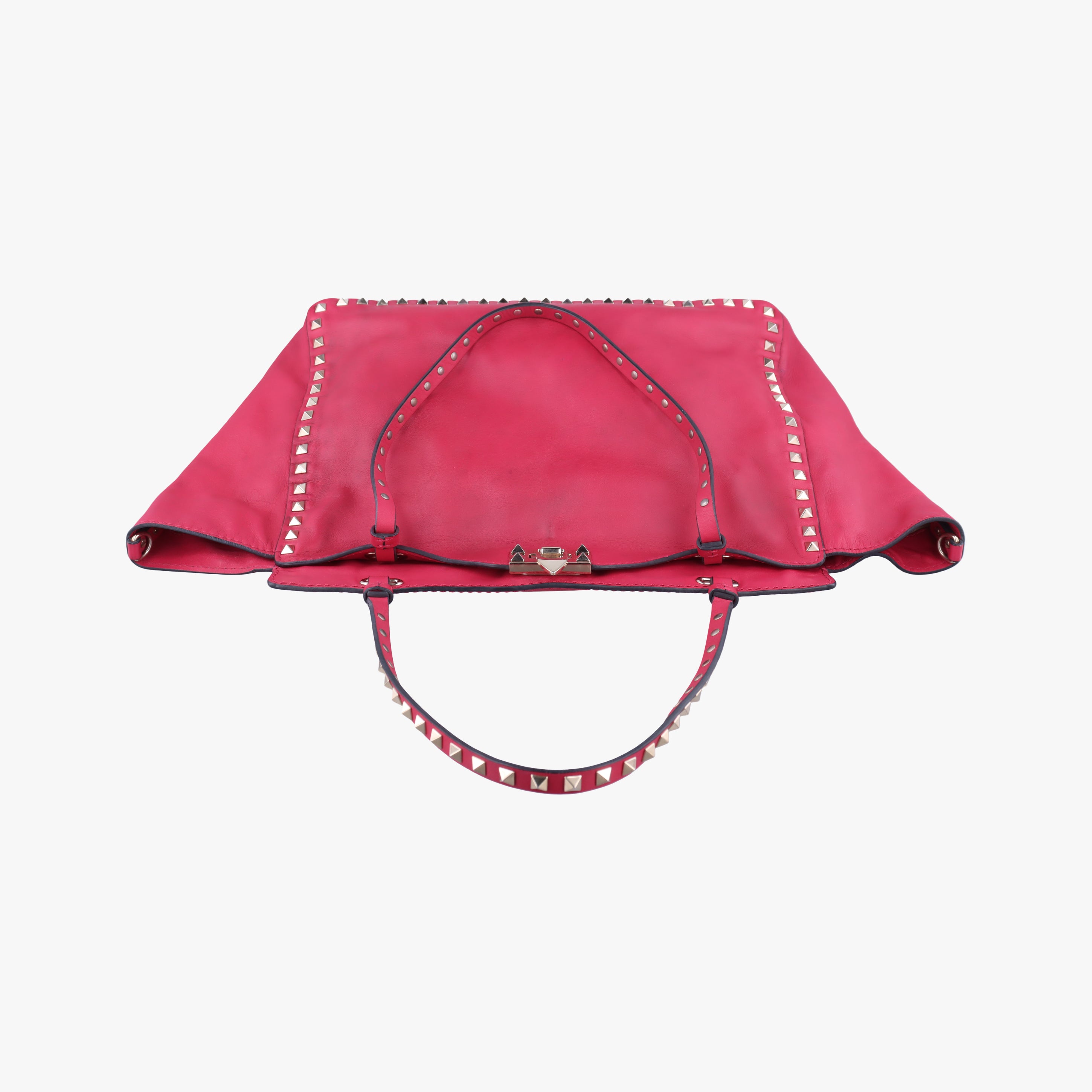 Vintage Valentino Rockstud Rose Leather  shoulderbag | stylenewstar