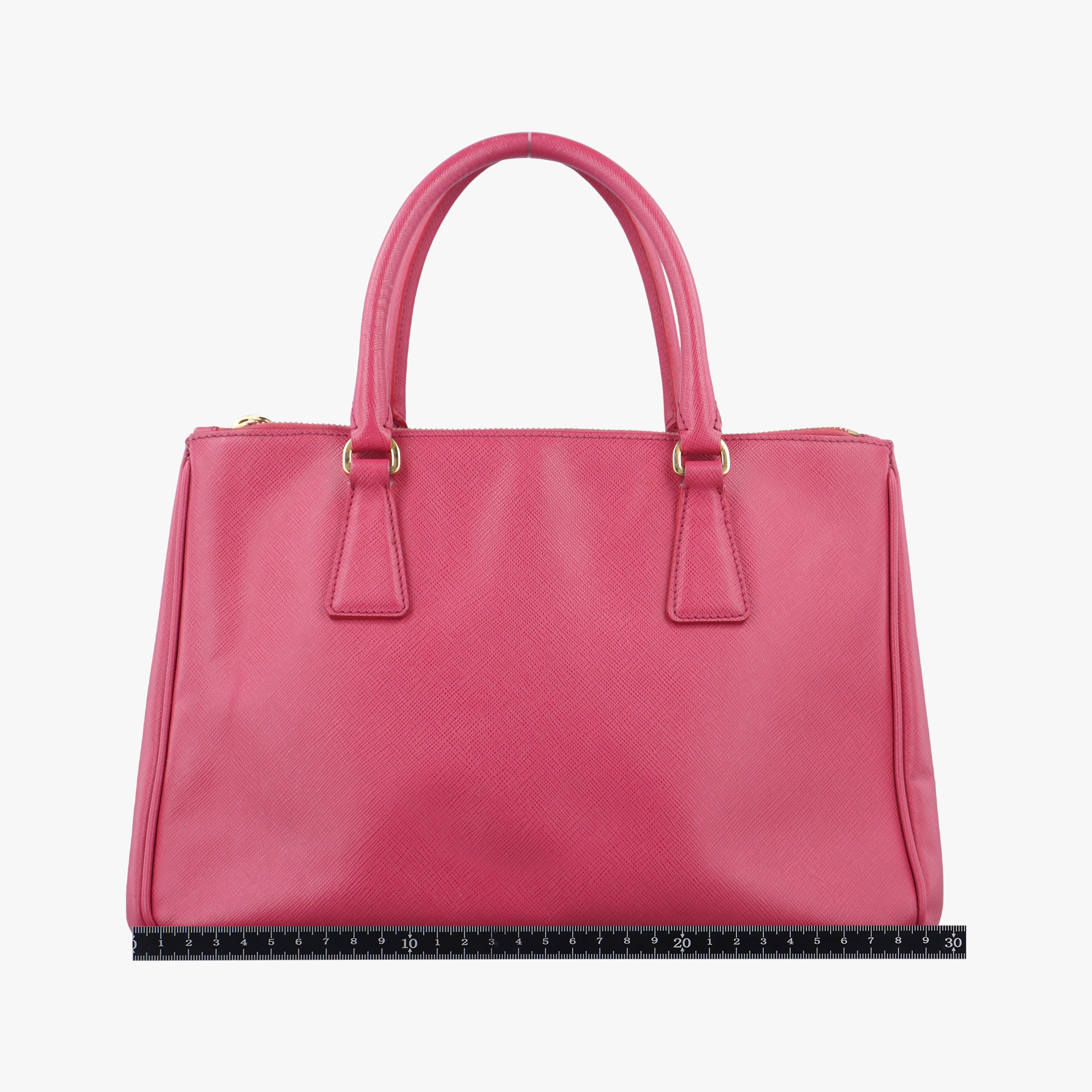 Pre-owned Prada Galleria Pink SAFFIANO Leather BN1874 shoulderbag | stylenewstar