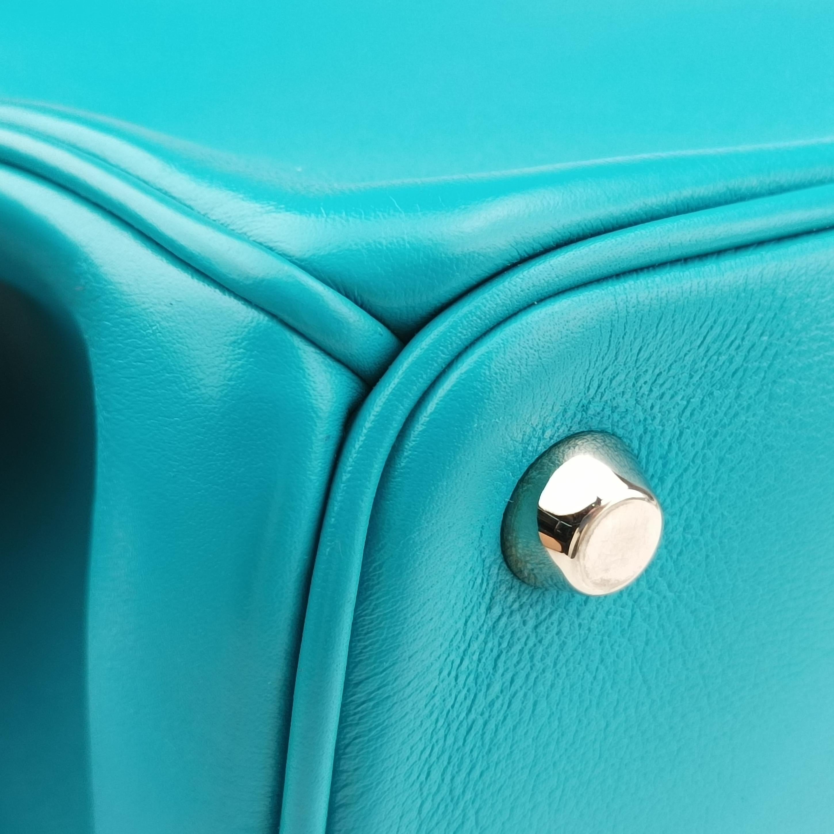 Vintage Christian Dior Diorissimo Blue Leather  shoulderbag | stylenewstar