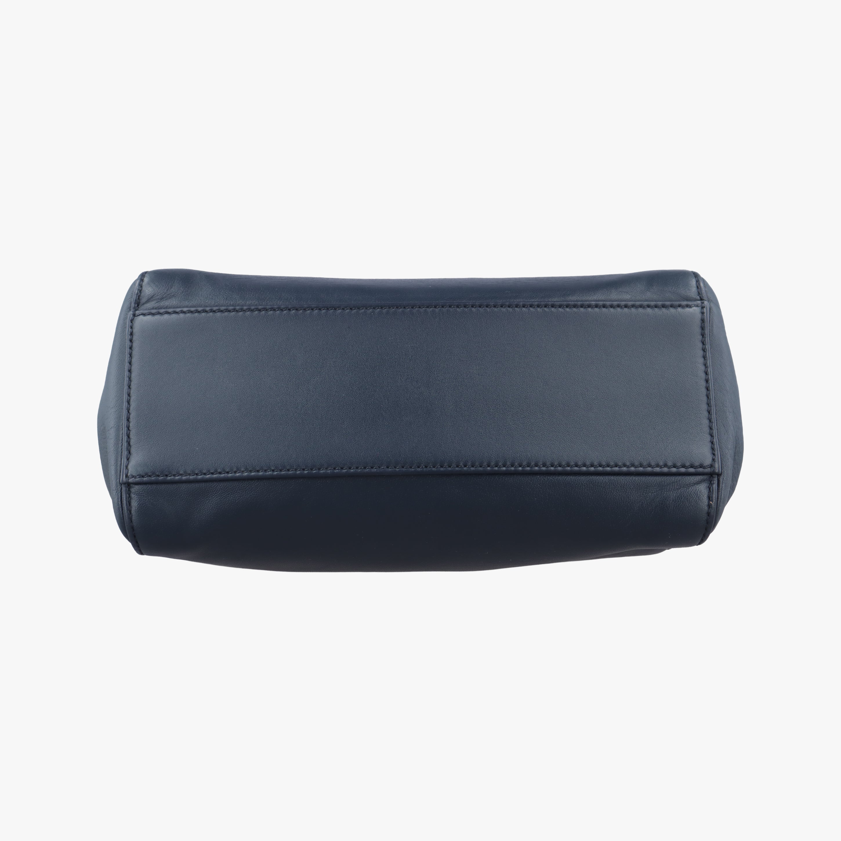 Pre-owned Fendi PEEKABOO Navy Leather 8BN244 shoulderbag | stylenewstar