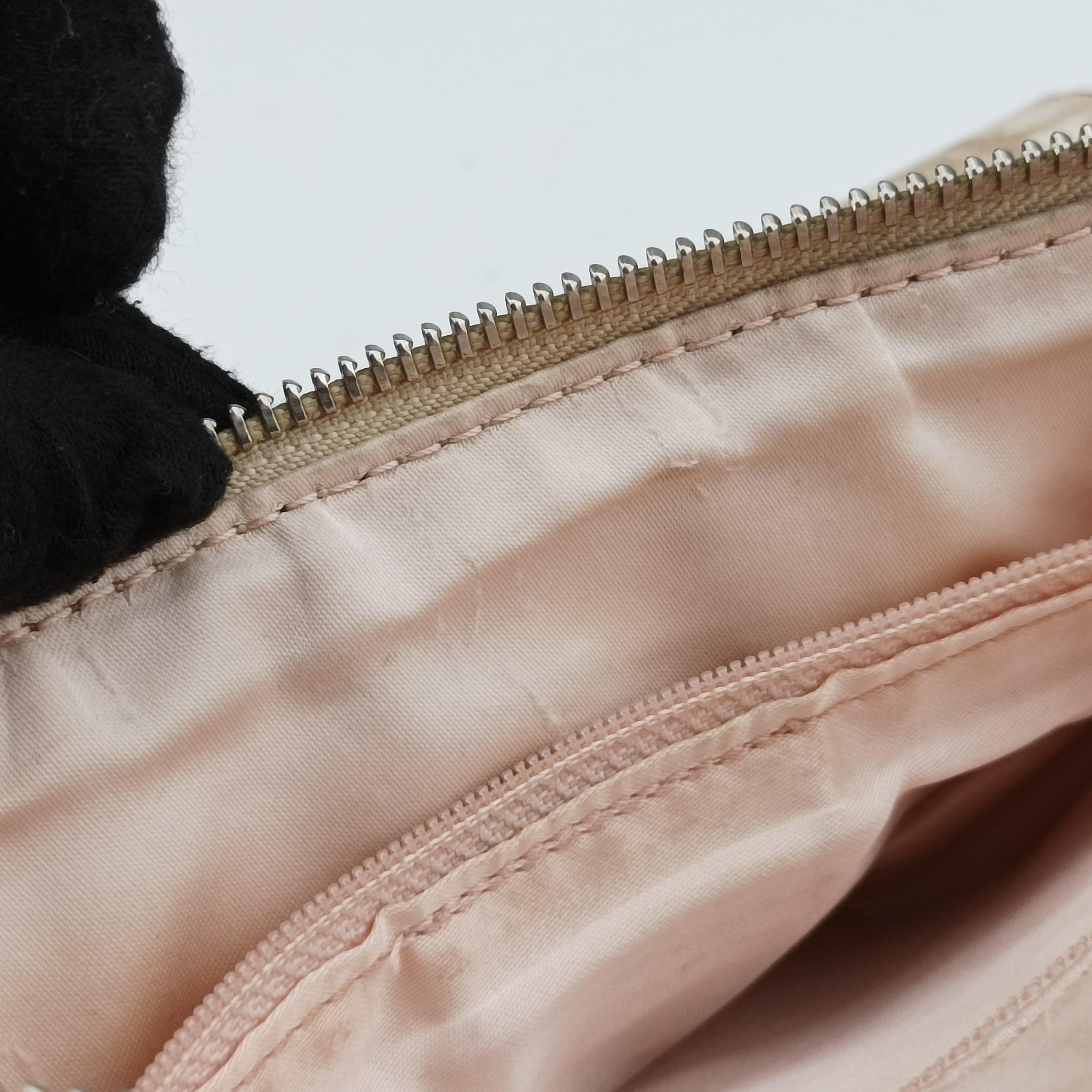 Pre-owned Christian Dior Trotter Romantic Beige PVC coated canvas×Leather  shoulderbag | stylenewstar