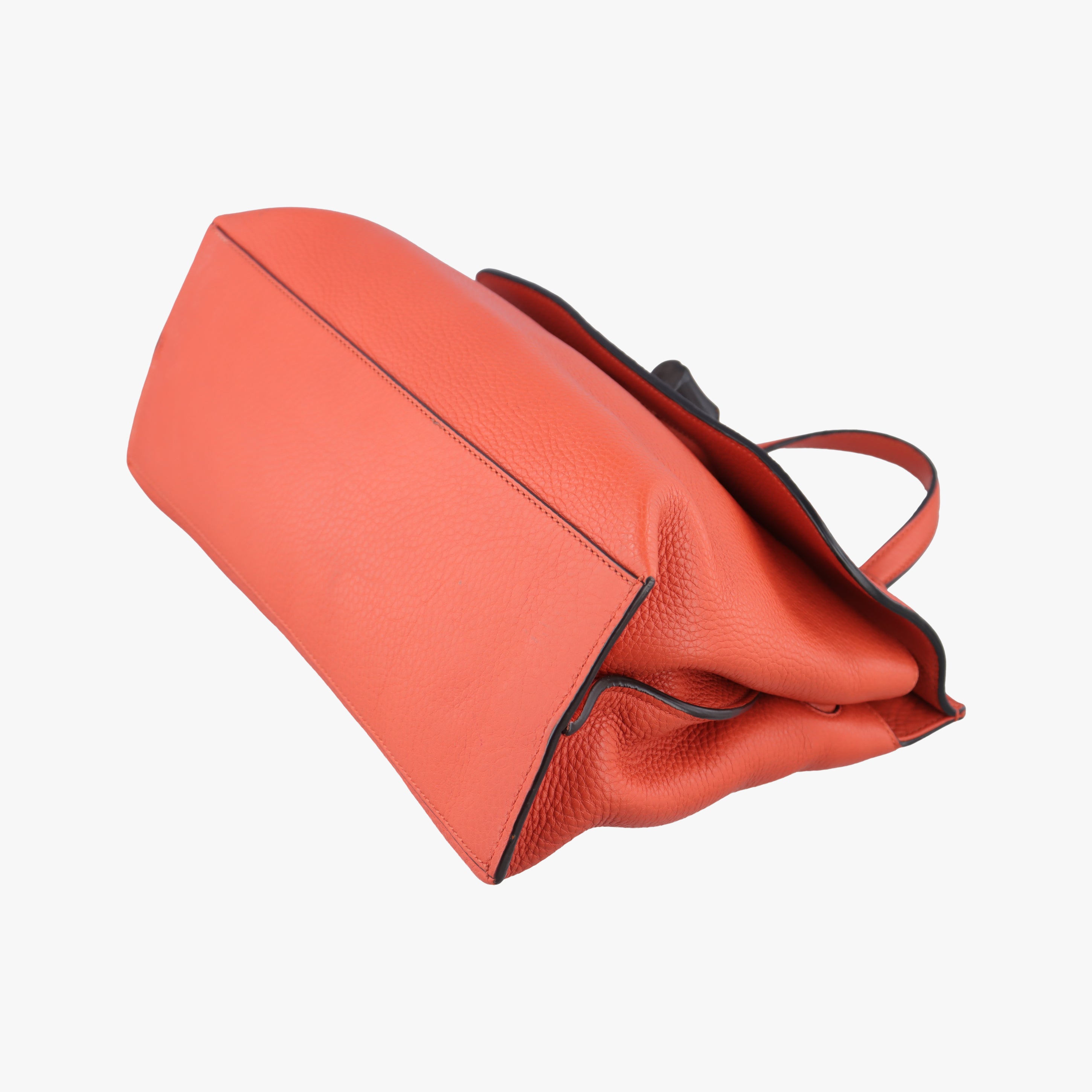Pre-owned Gucci Bamboo Daily Orange Leather 392013 shoulderbag | stylenewstar